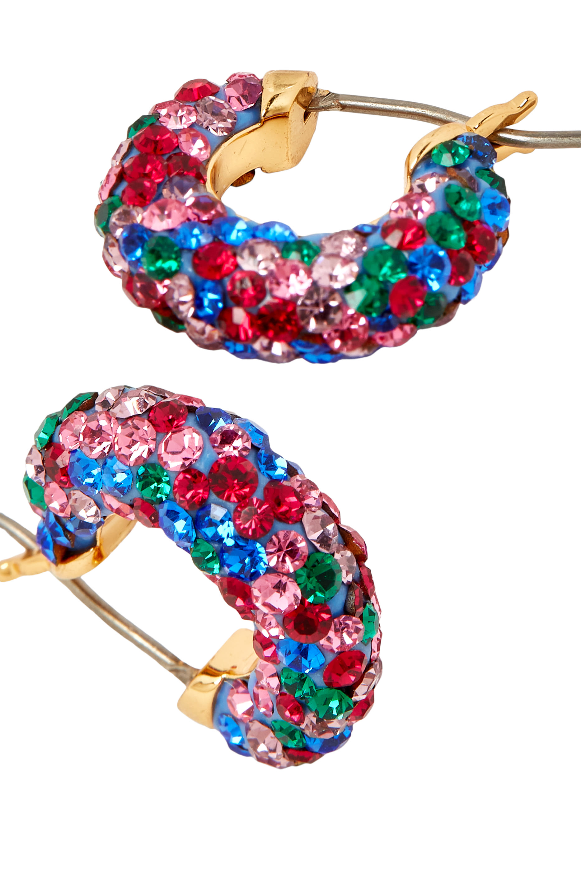 أقراط هاجي بوب أوف جوي مرصعة بأحجار زركونيا