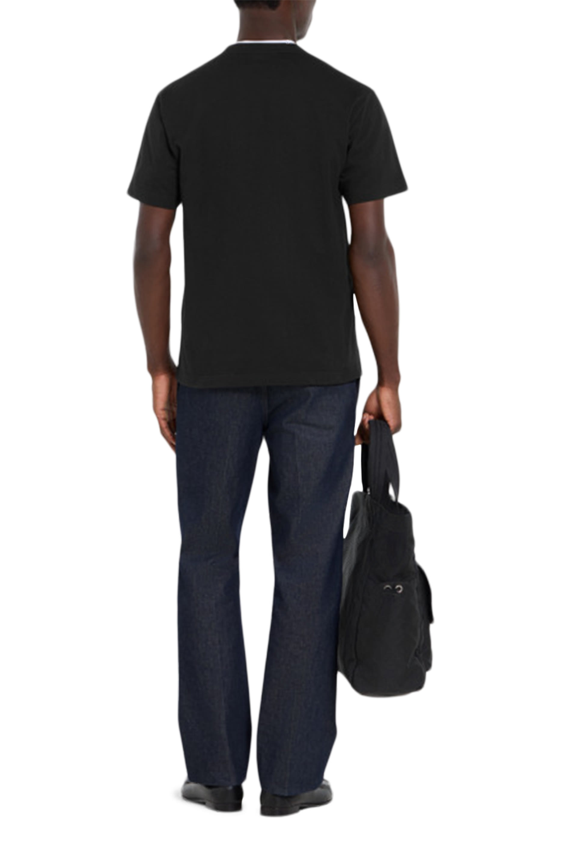 تيشيرت بنقشة قطن جيرسيه