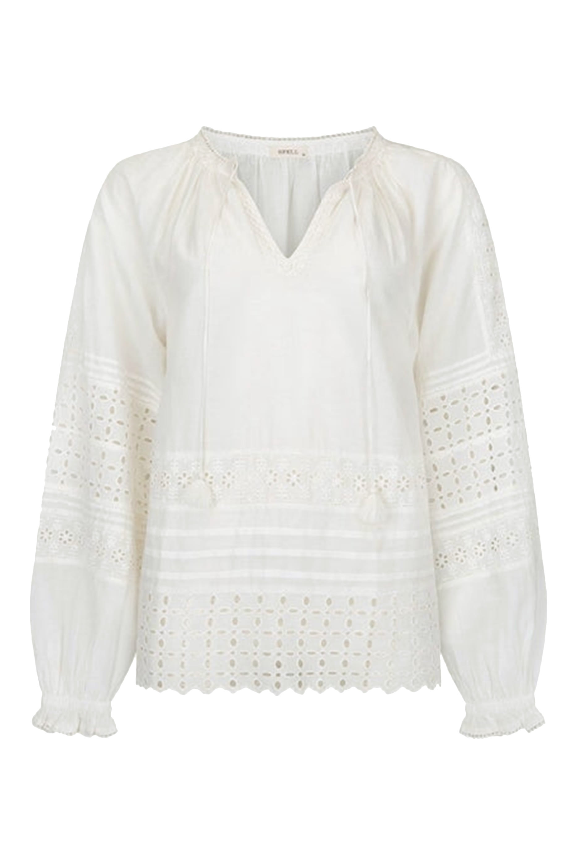 بلوزة لوف ان ذا أفترنون دانتيل