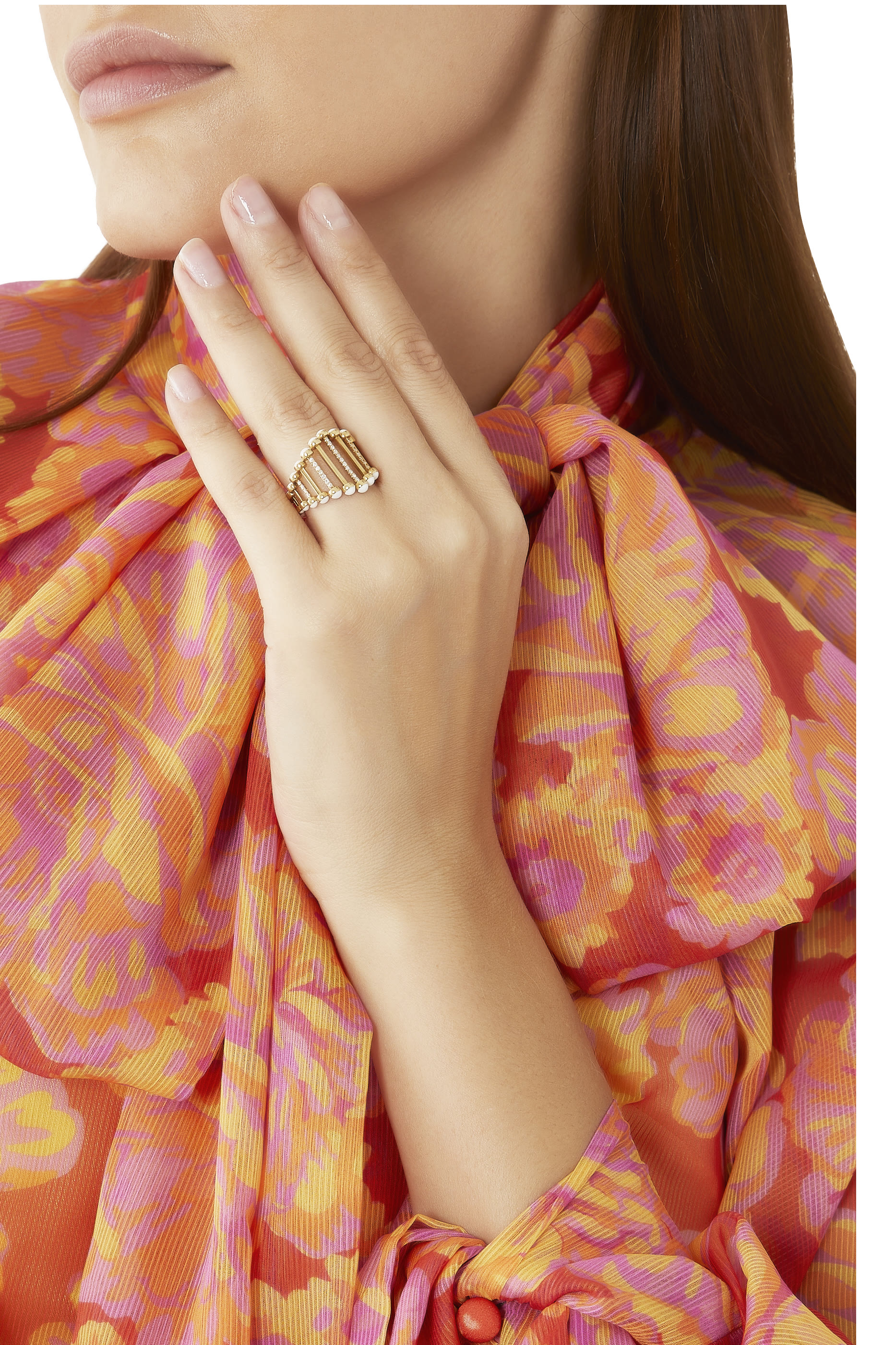 Twiggy Ring, 18K Yellow Gold