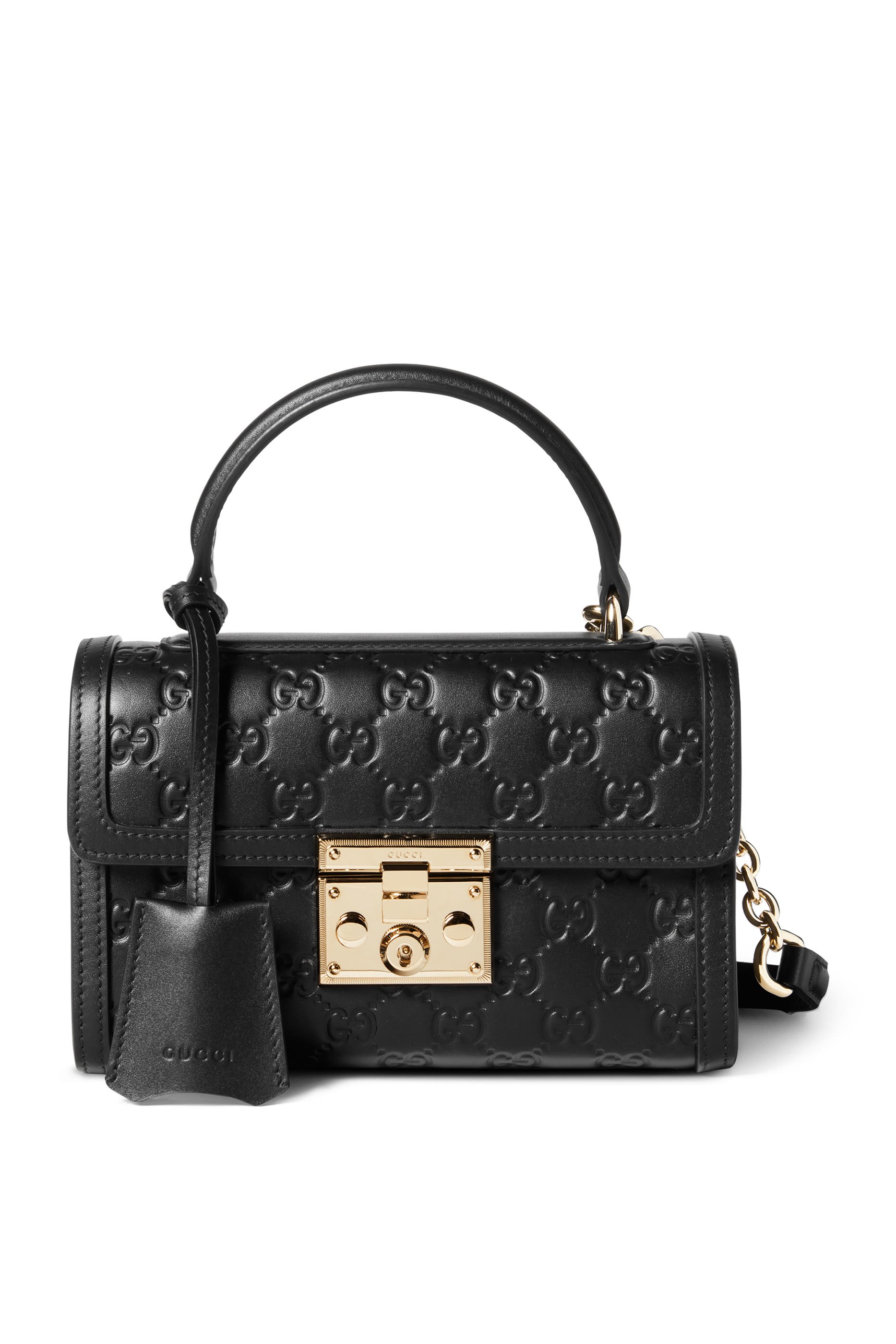 Padlock Small Top Handle Bag