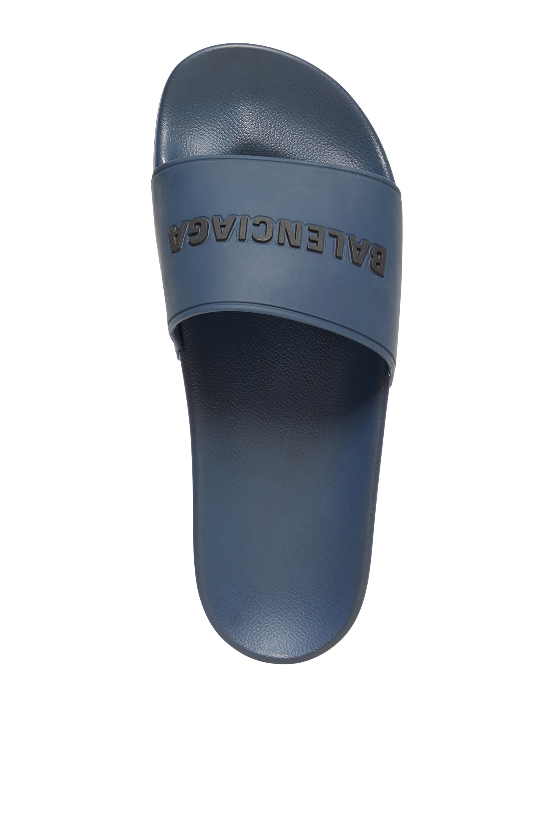 حذاء مفتوح مطاط بشعار الماركة