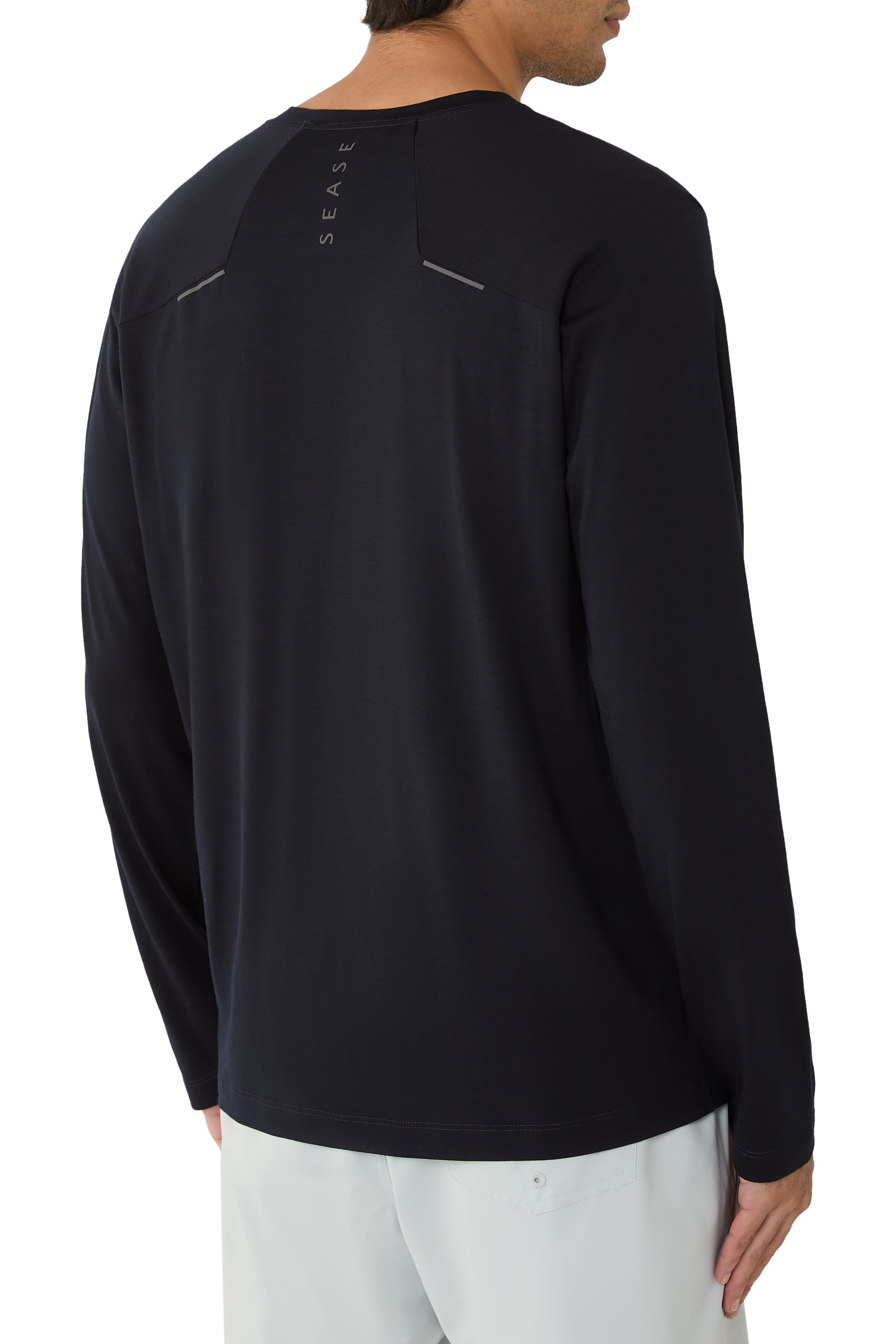 Virgin Wool Long Sleeve T-Shirt