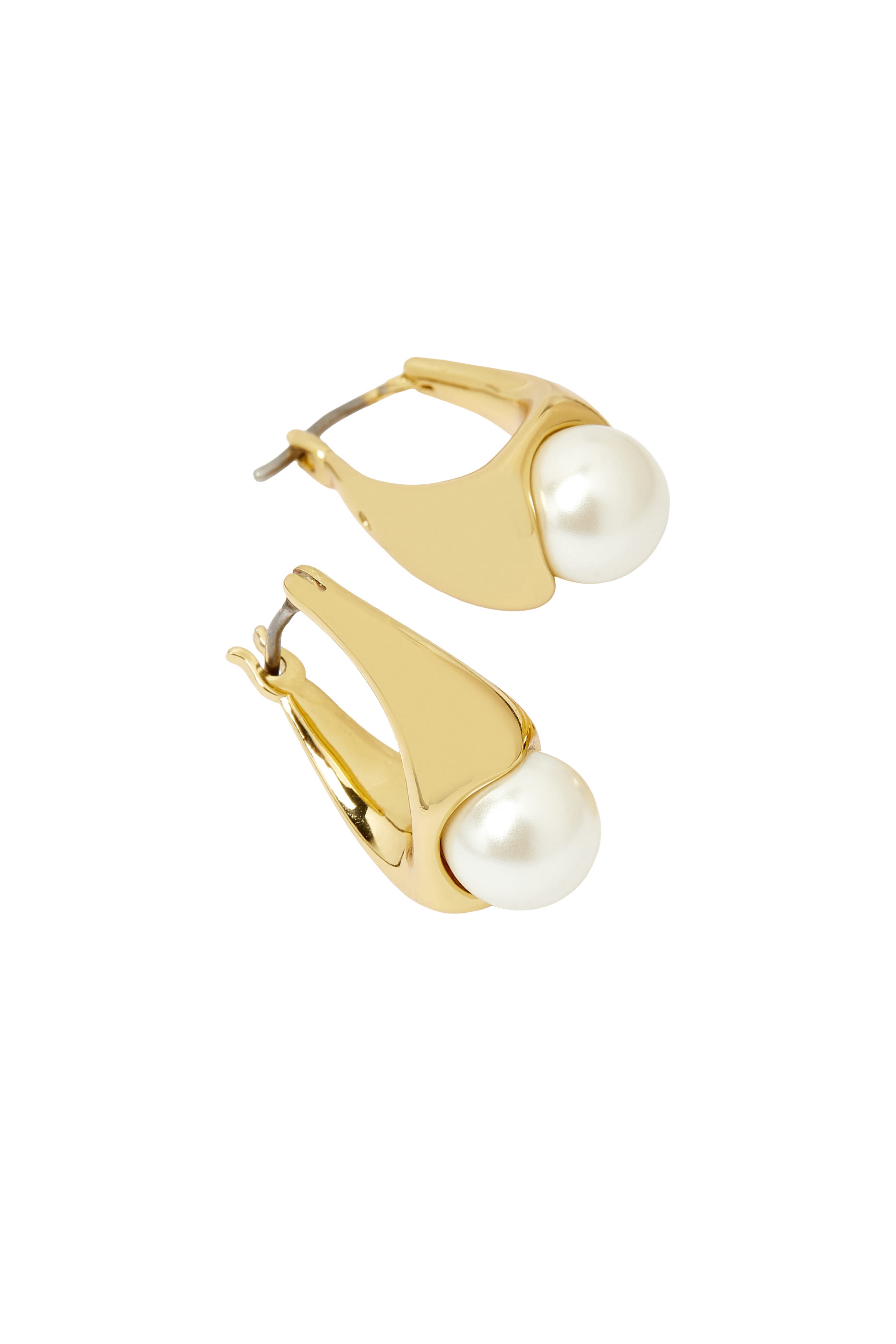 أقراط هاجي هارموني زجاج وتيتانيوم