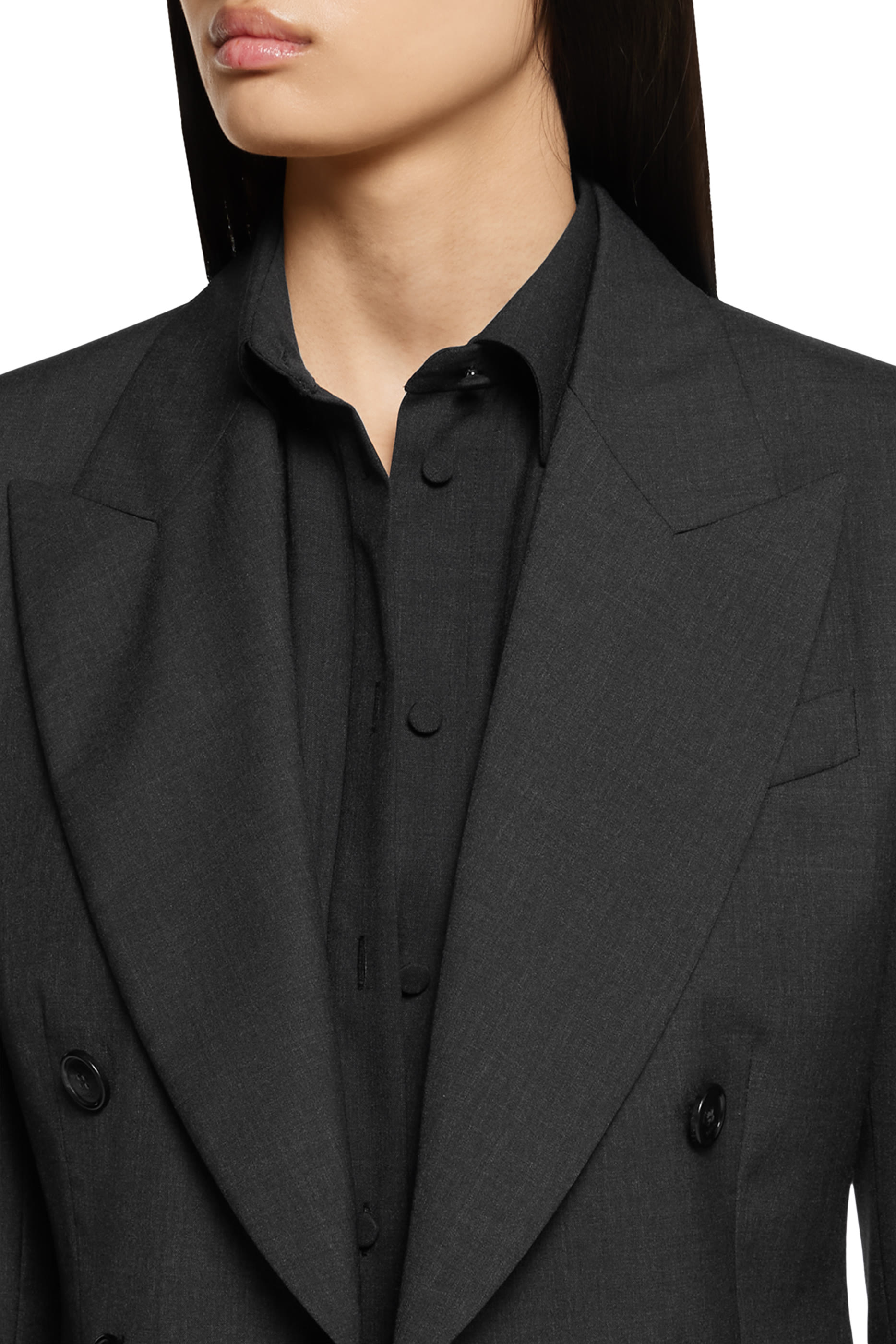  Double-Breasted Wool Jacket