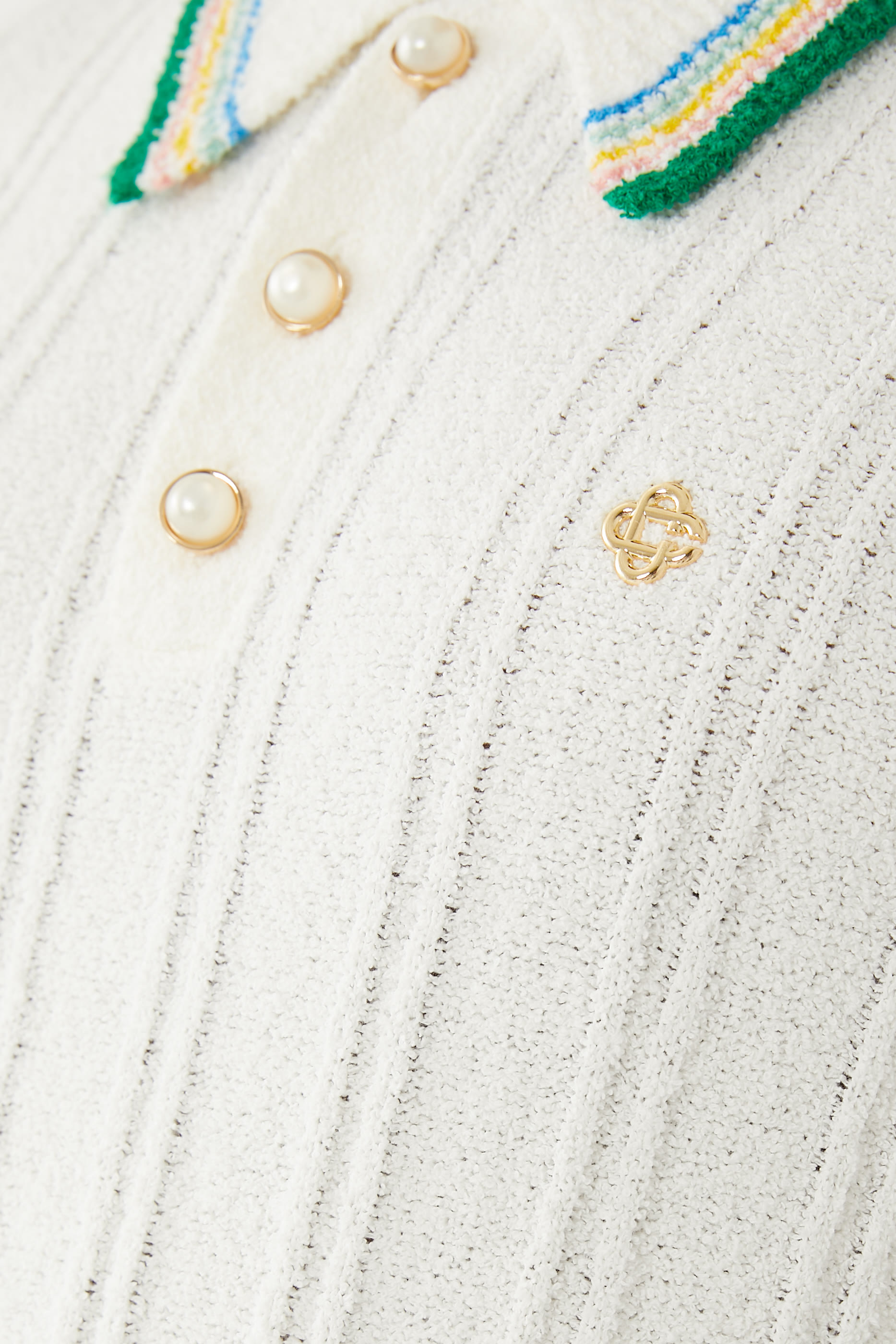 قميص بولو بوكليه بتصميم مضلع