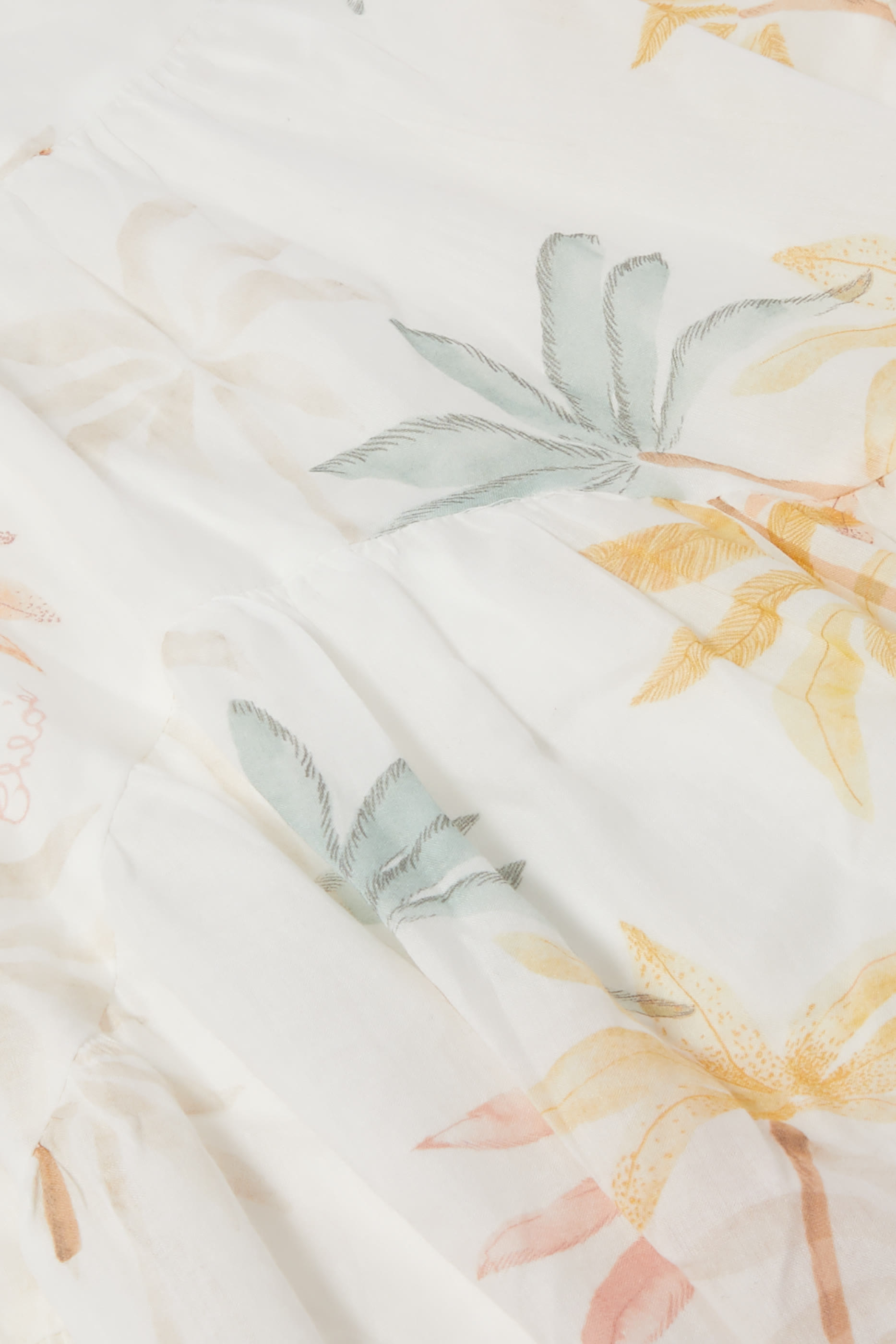 فستان بنقشة نخيل للأطفال