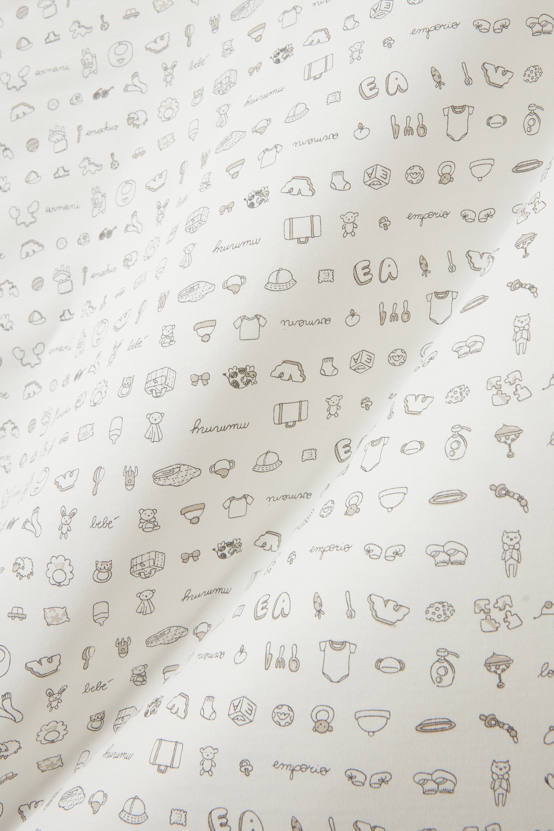 بطانية قطن مبطنة بطبعات للأطفال