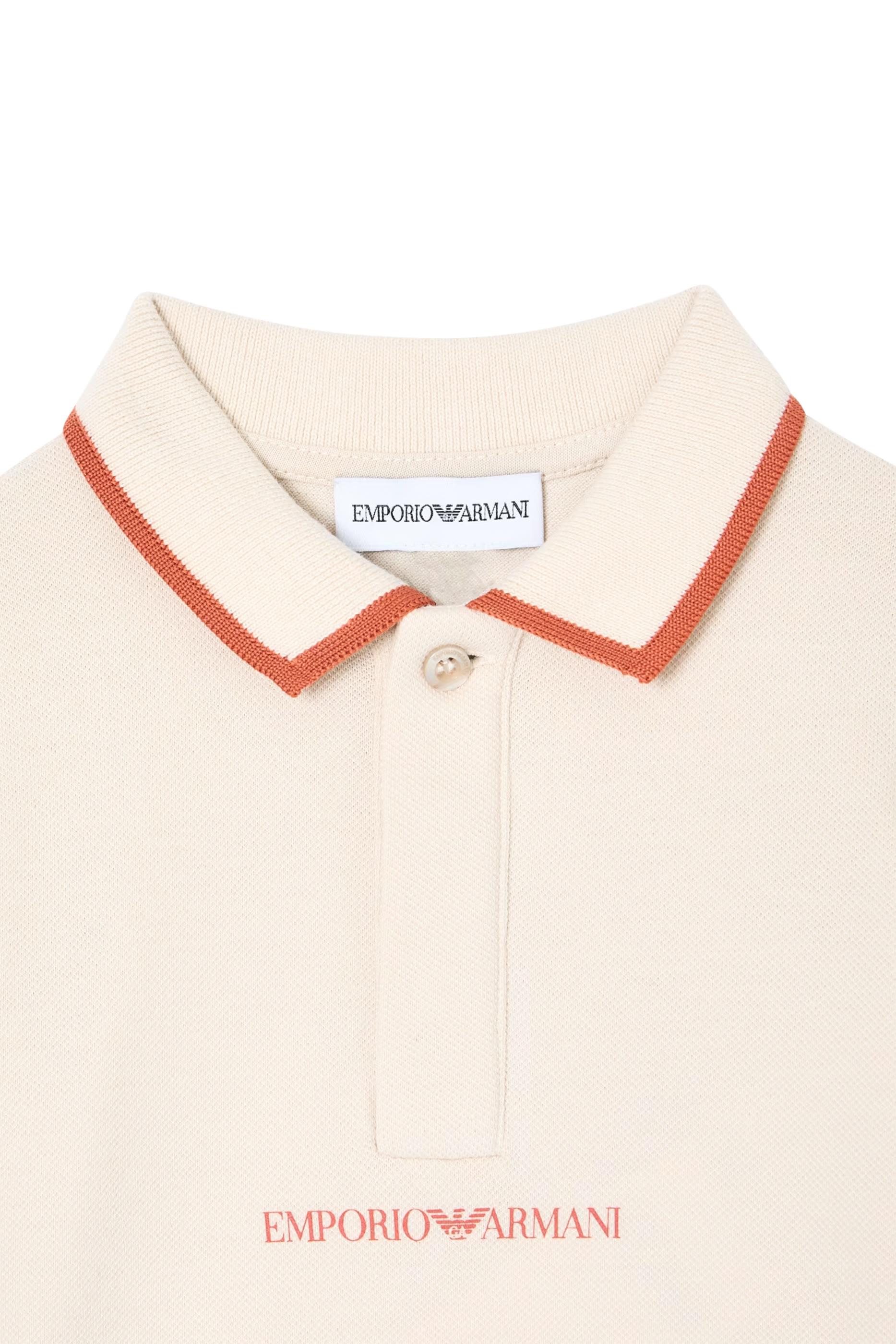 قميص بولو بشعار الماركة للأطفال