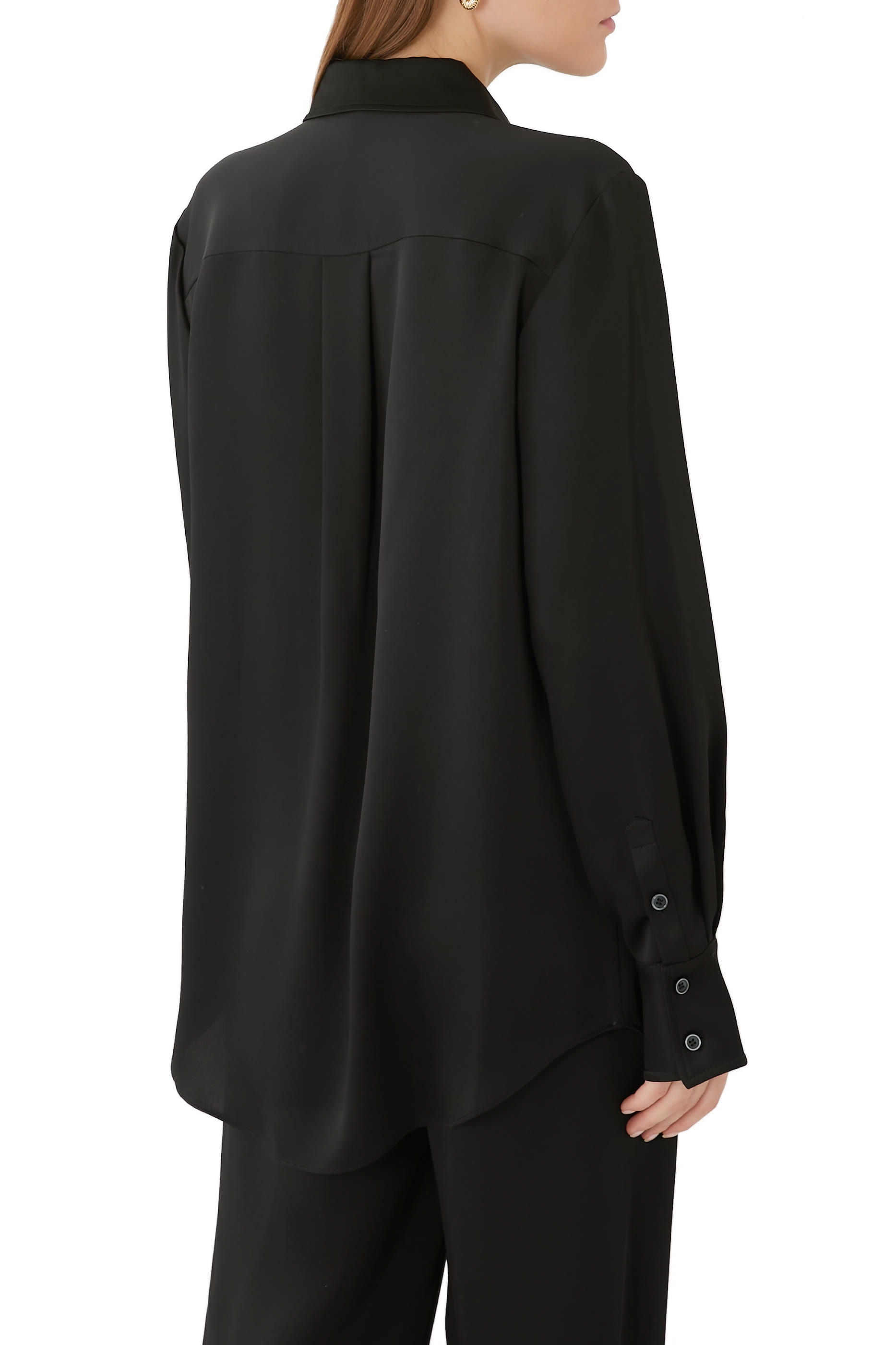 قميص بيجامة بقصة واسعة