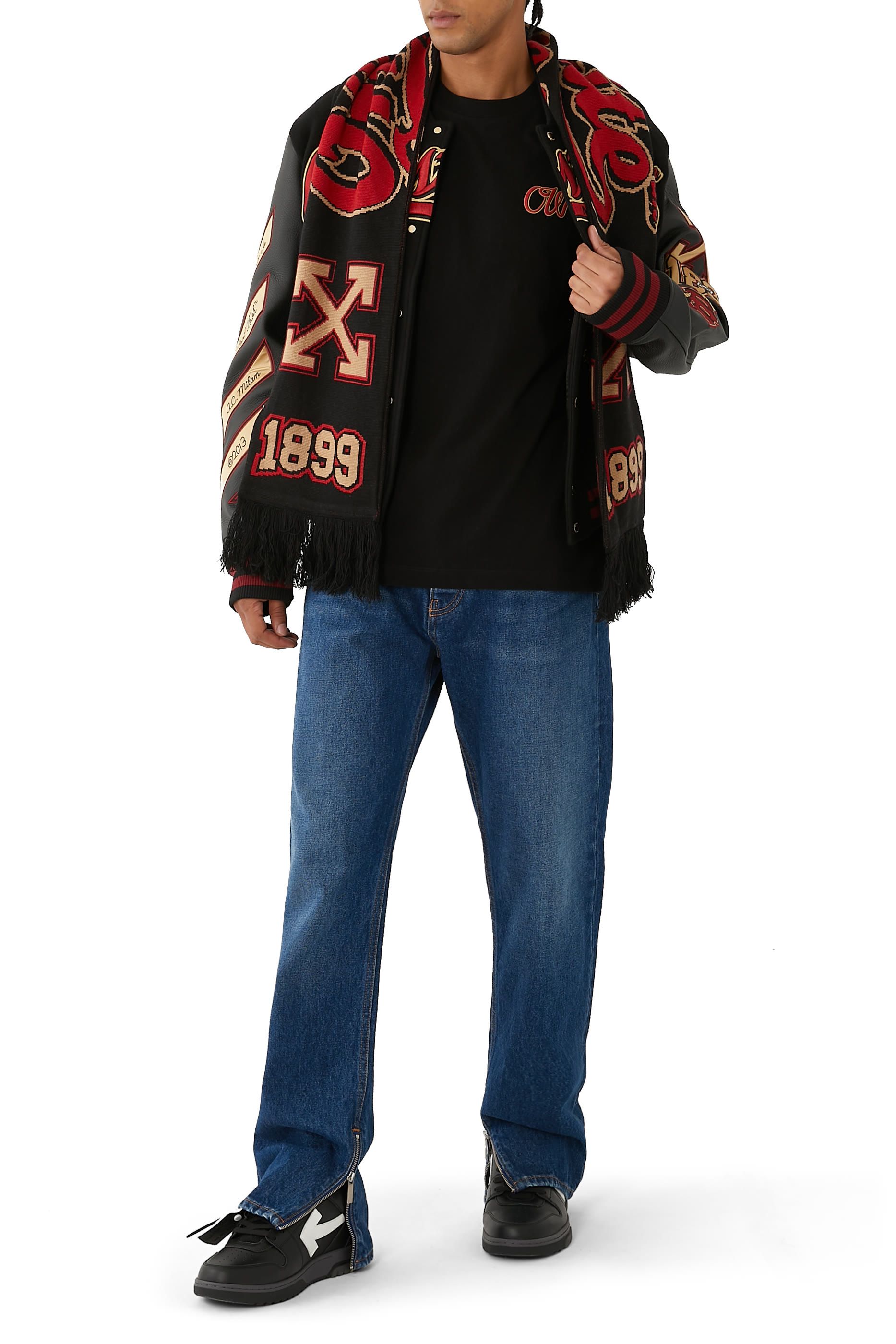 تيشيرت او دابليو x آي سي ميلان جرسيه