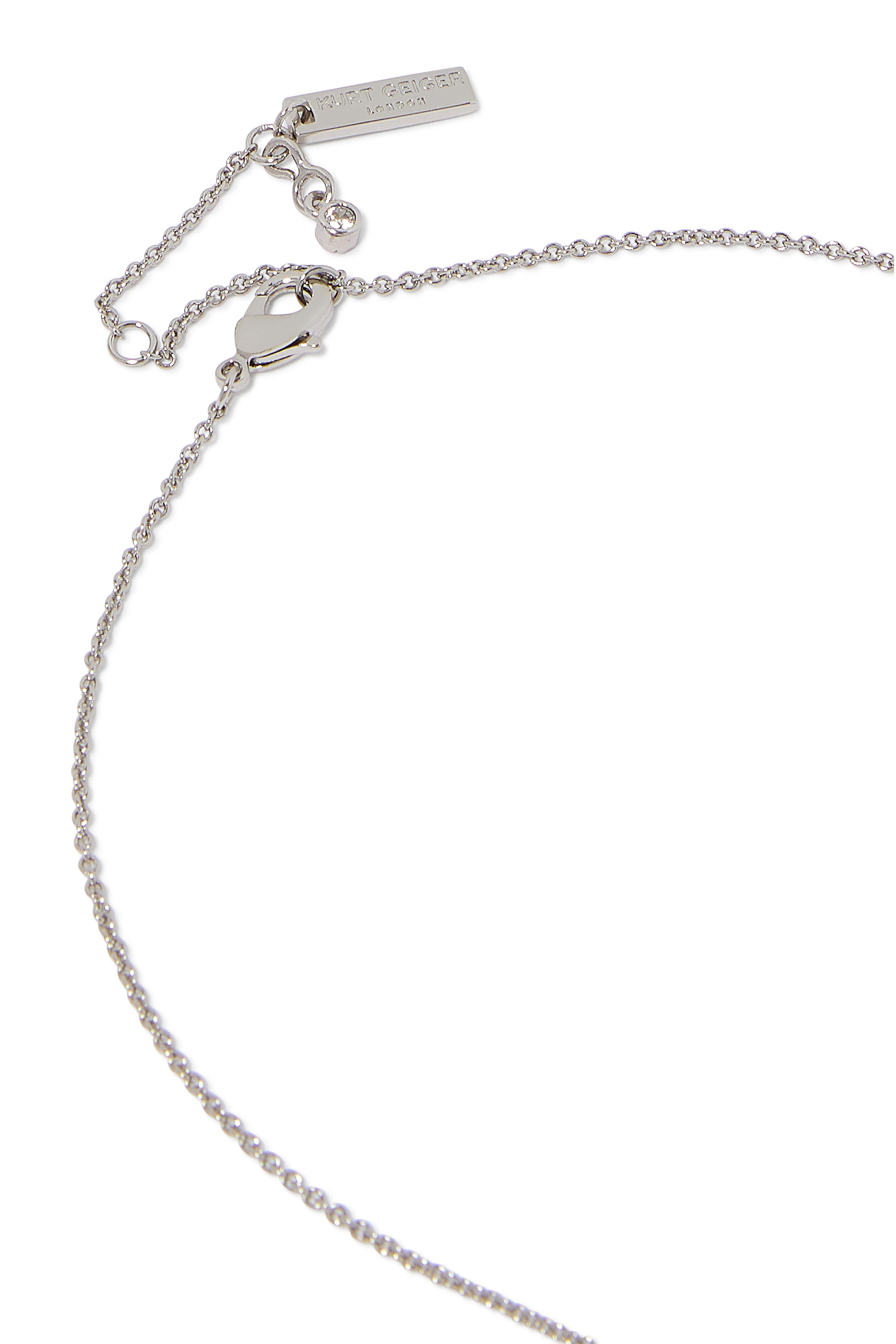 قلادة مرصعة بكريستال والتورمالين شبه الثمين، نحاس