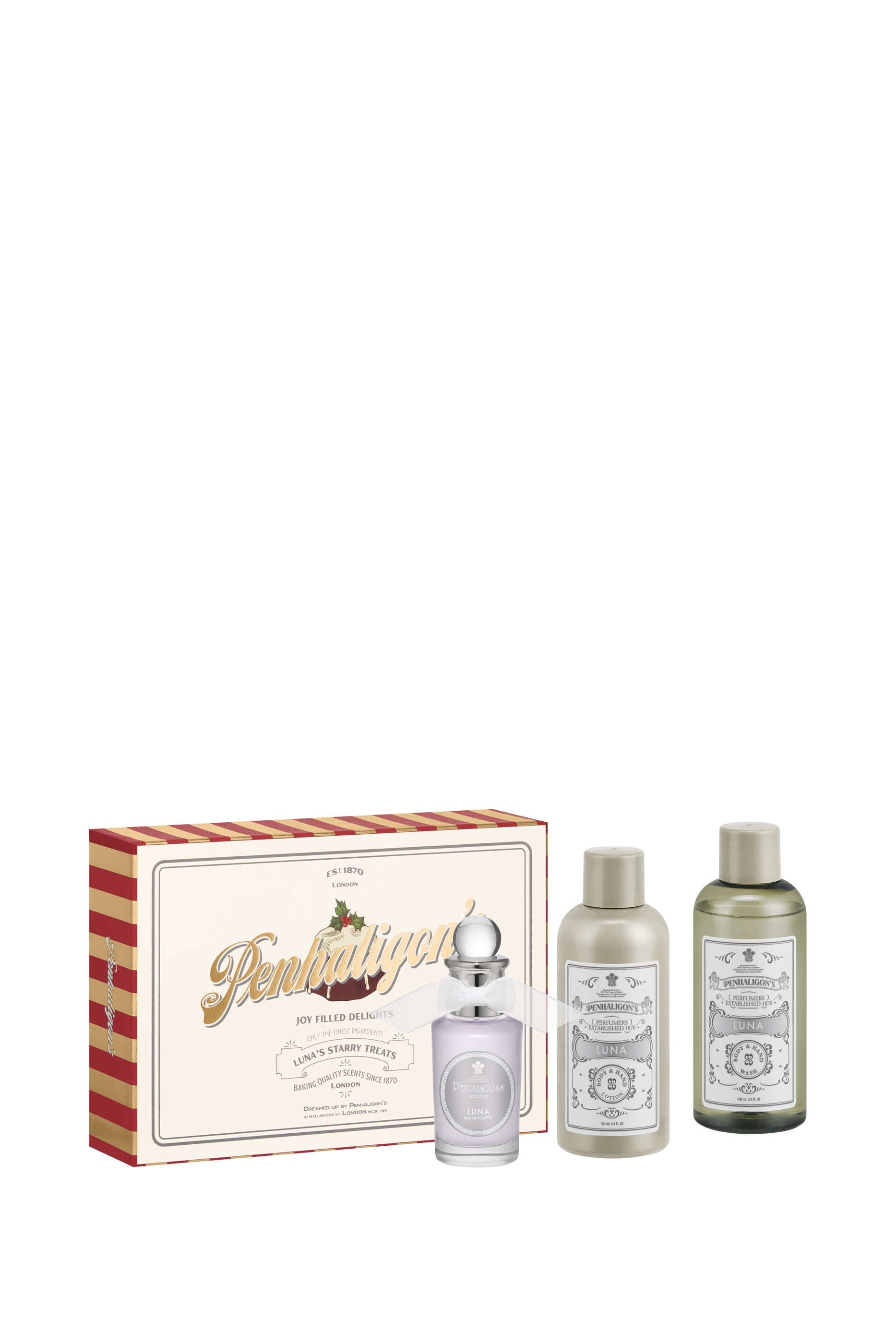 مجموعة هدايا لونا ستاري تريتس بحجم صغير للكريسماس