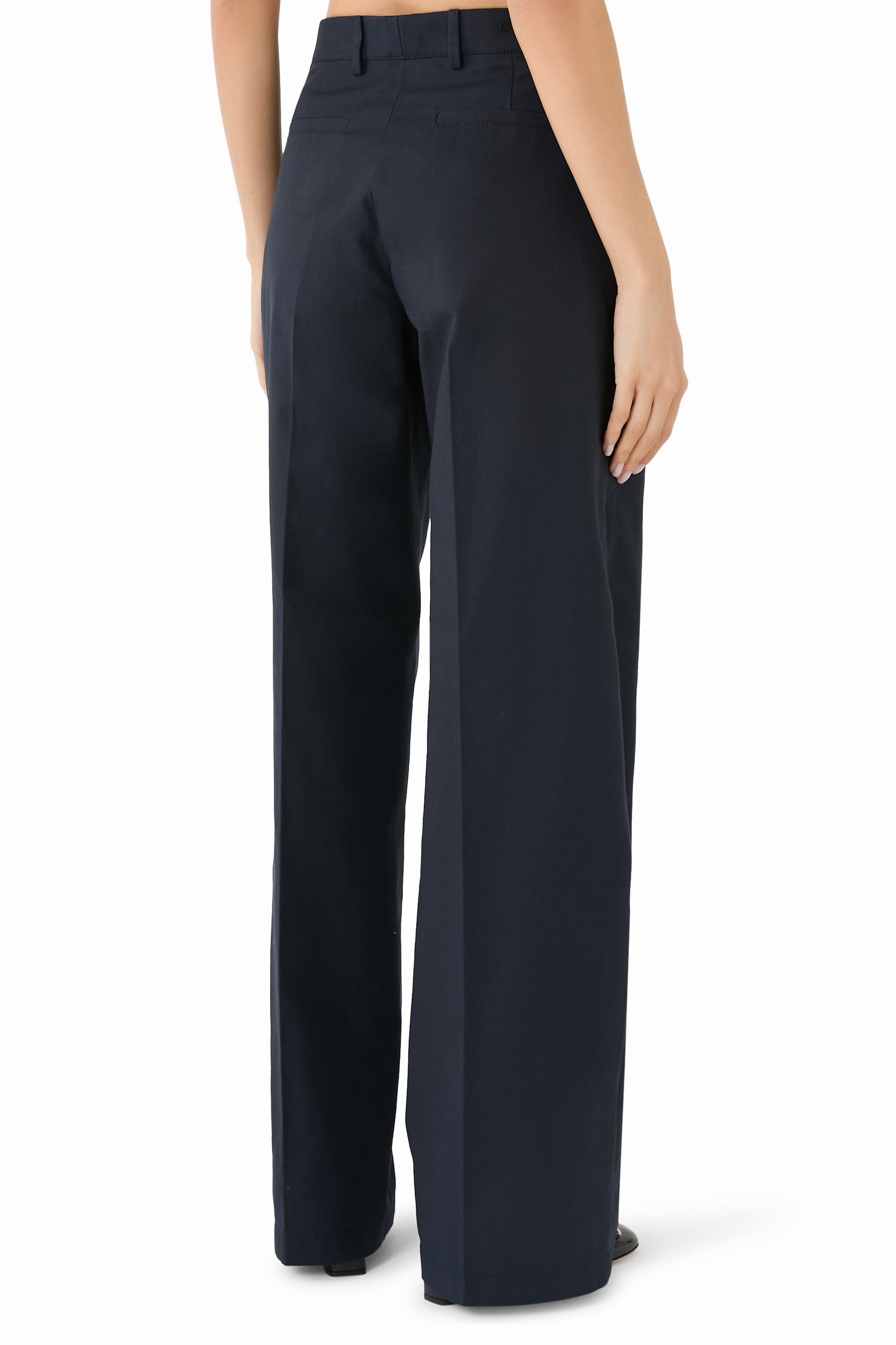 بنطال قماش قنب قطن خفيف