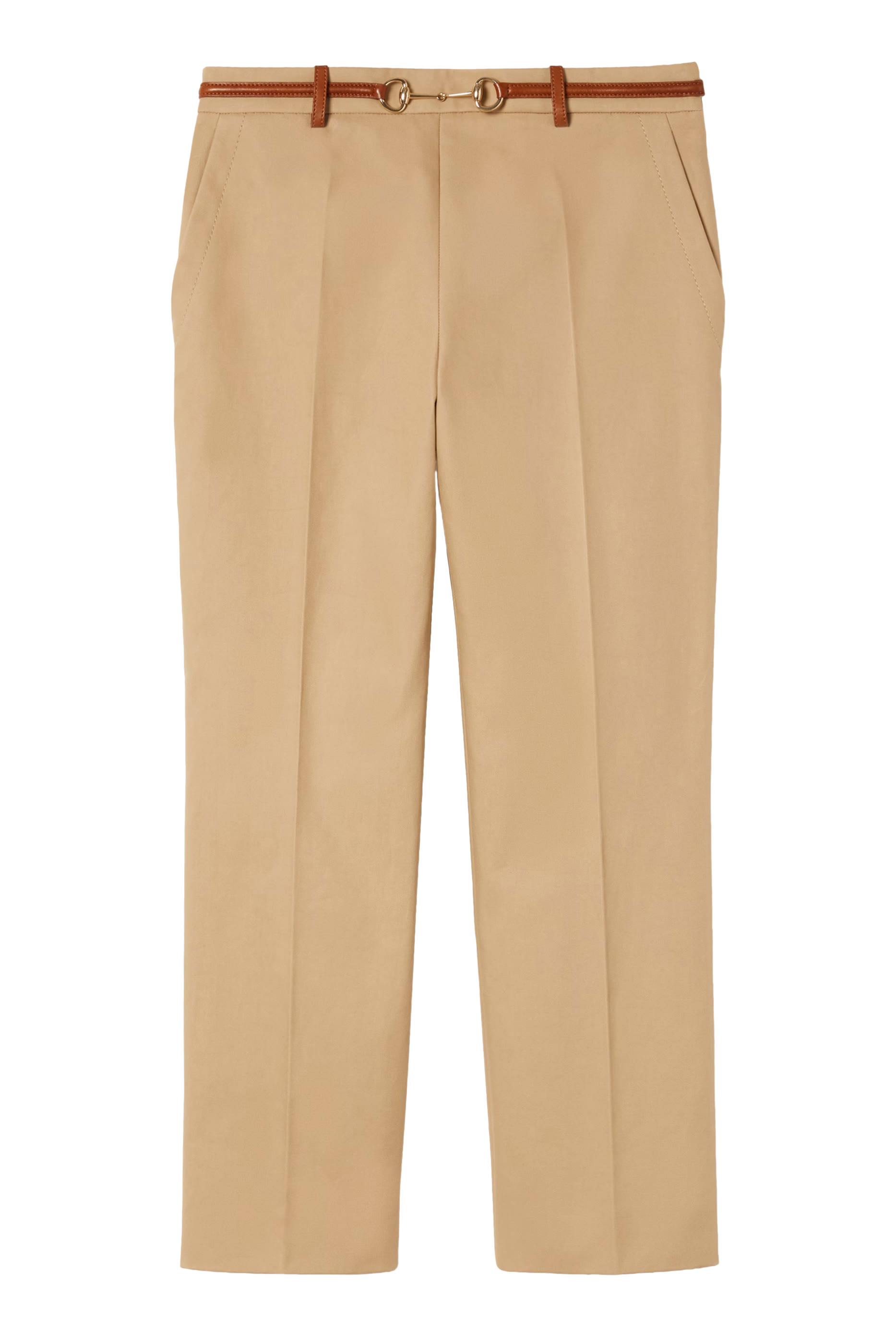 بنطال بحلية لجام الحصان قطن دريل