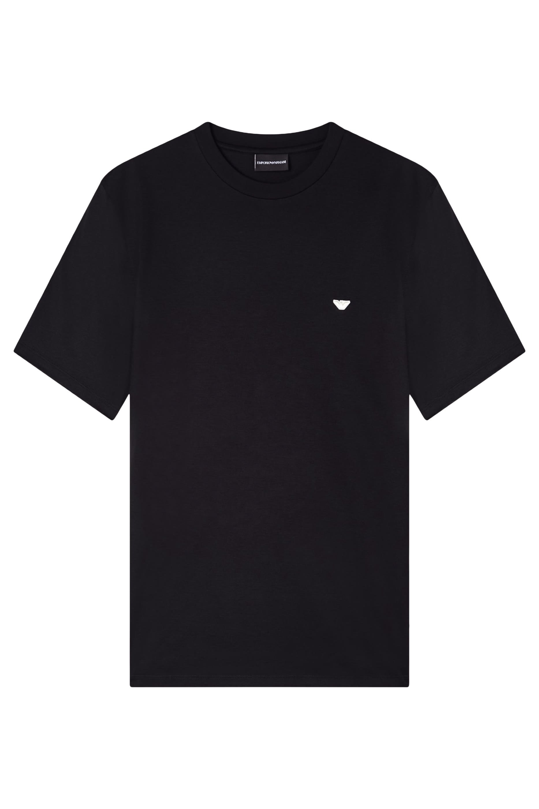 تيشيرت بتطريز شعار الماركة مزيج ليوسيل جيرسيه