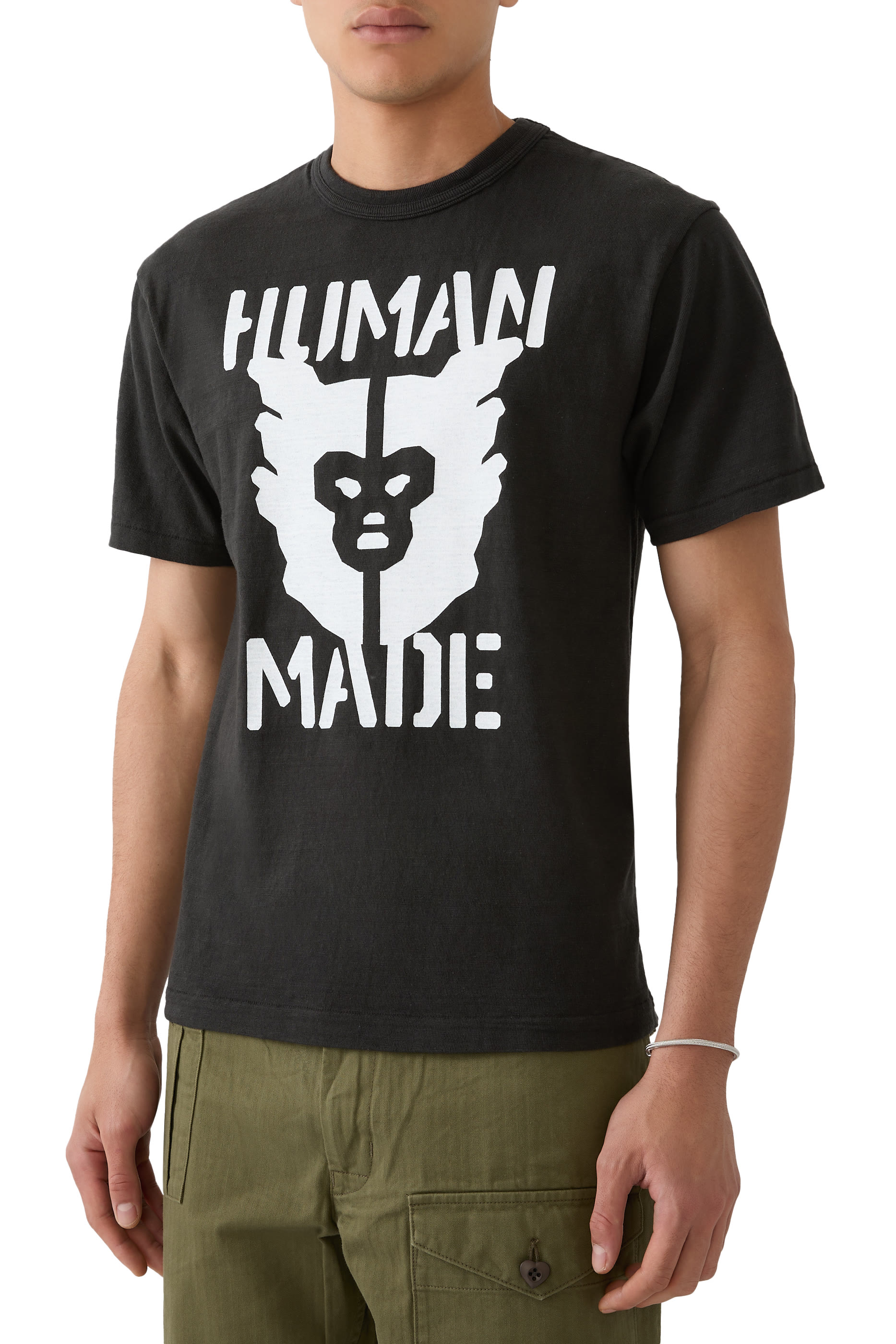 تيشيرت بطبعة غرافيكية قطن