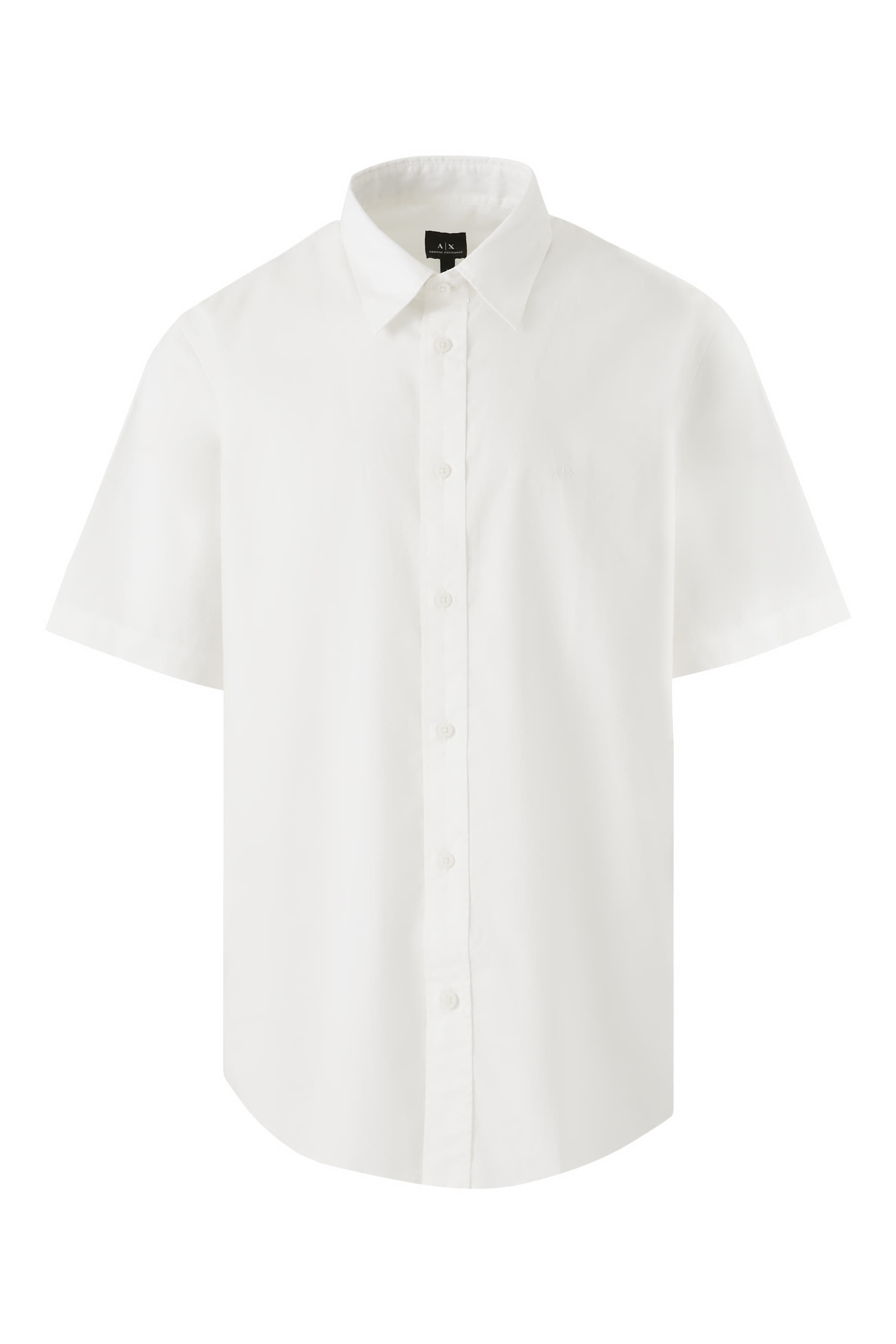 قميص مطرز بشعار الماركة