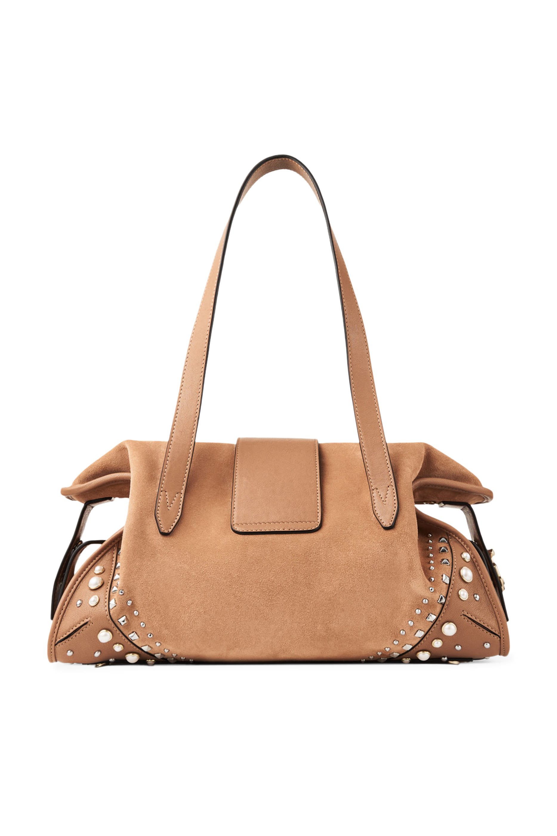 حقيبة يد فيلو متوسطة بحلية عمود