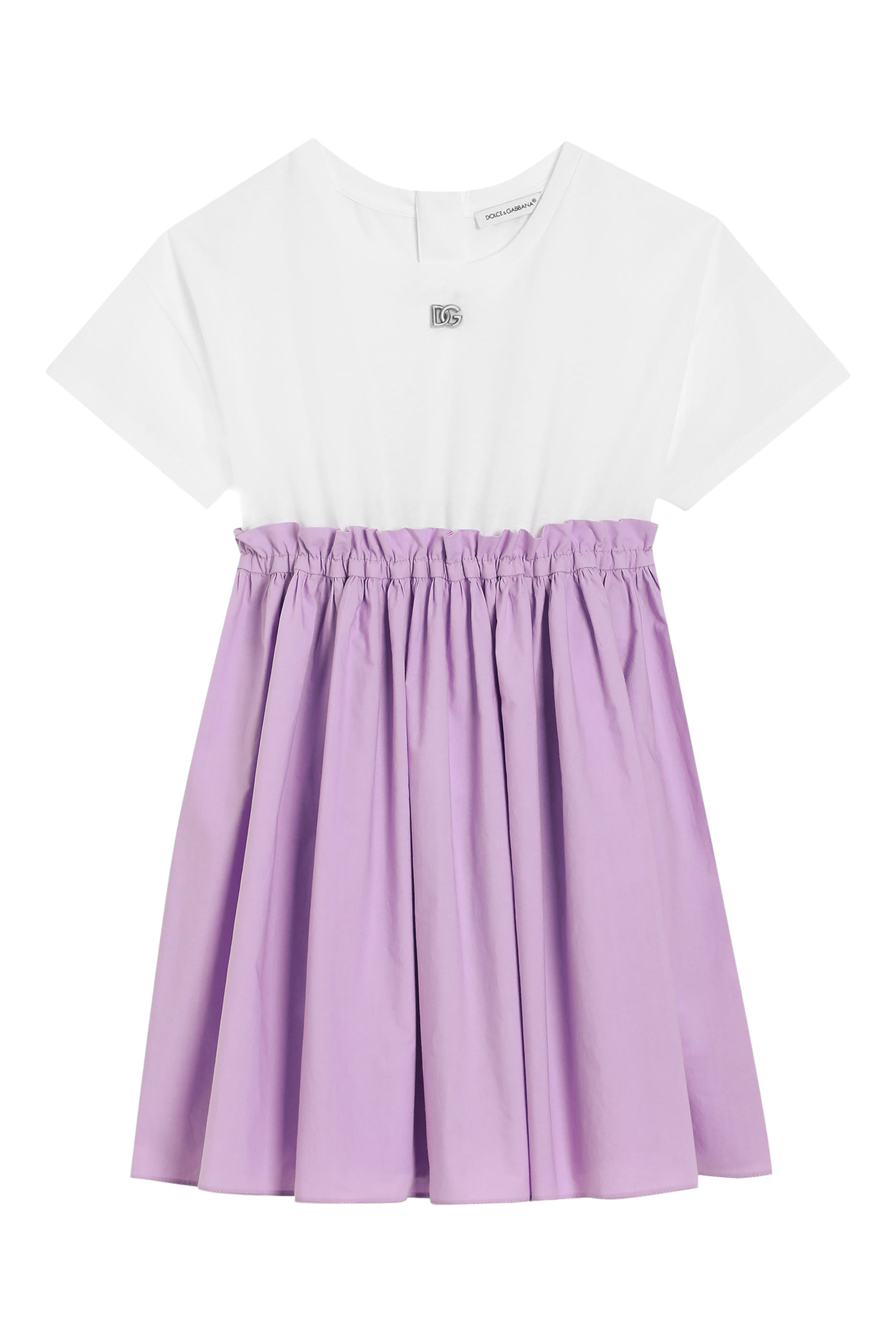 فستان بقصة واسعة بأكمام طويلة للأطفال