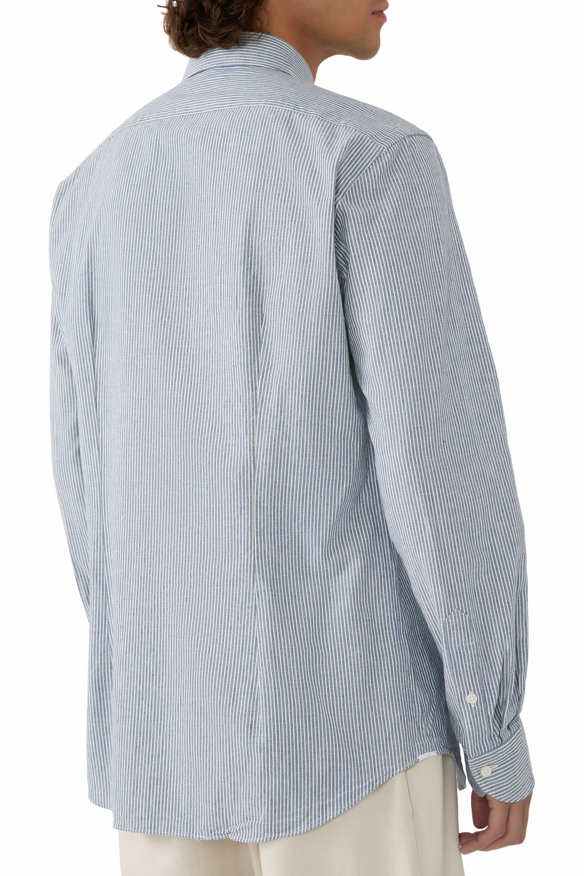 قميص غلانشيرت بقصة عادية قطن