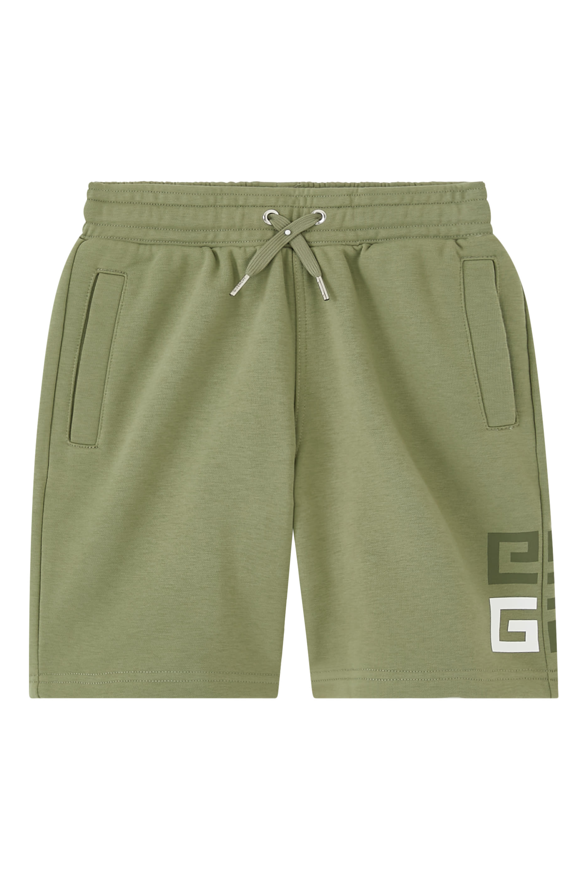 شورت رياضي بشعار الماركة للأطفال