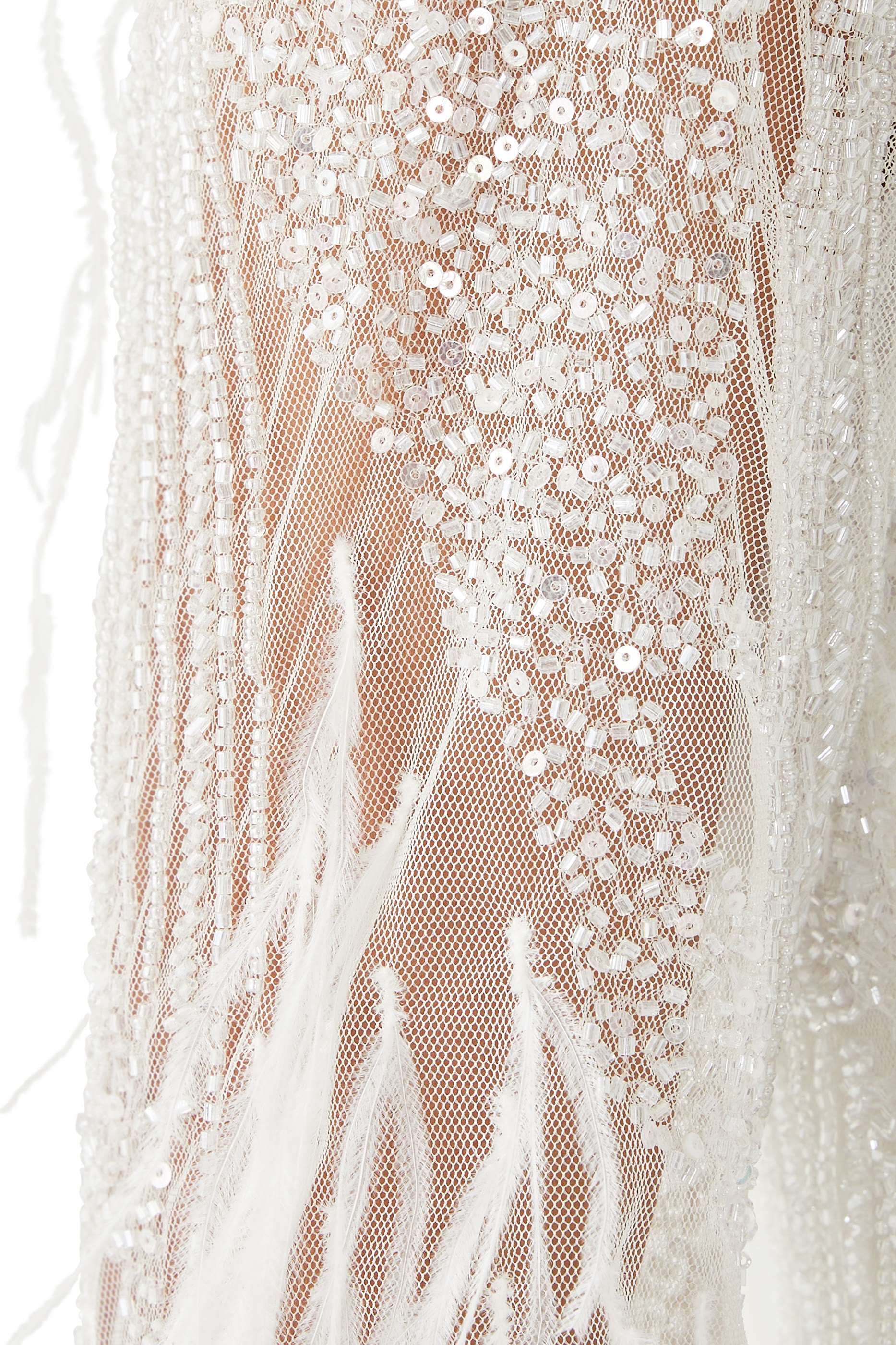 فستان أستر بوليرو مطرز يدويًا