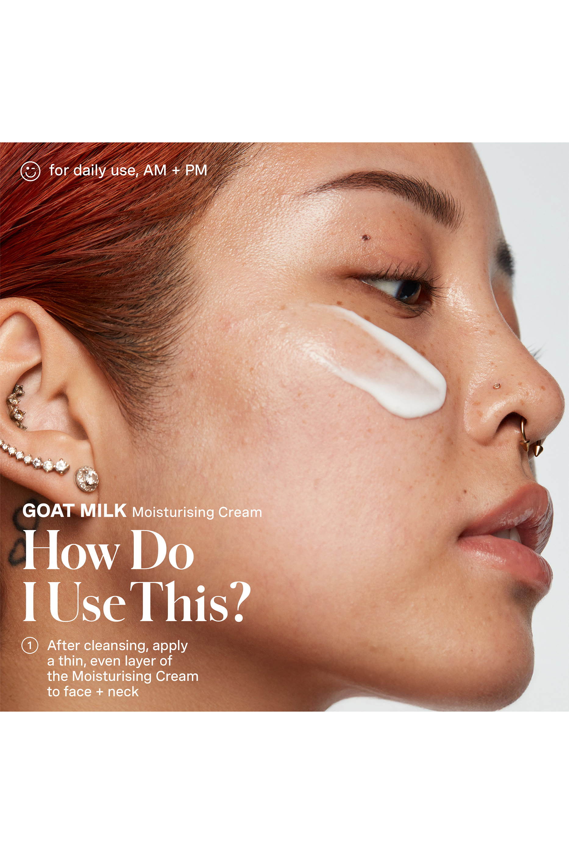 مجموعة هدايا بحليب الماعز للبشرة المتعبة بإصدار للكريسماس