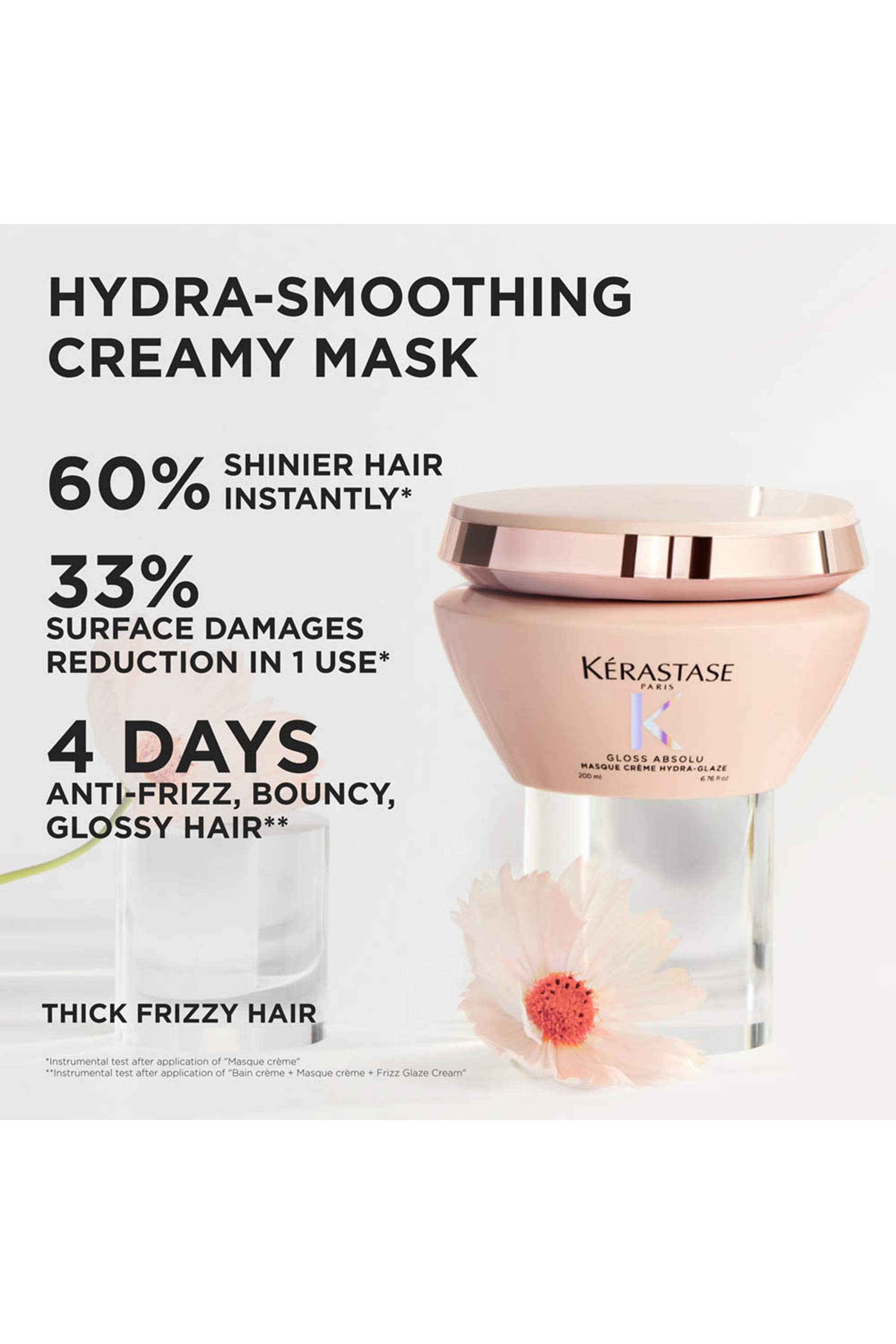 قناع غلوس أبسولو كريم هيدرا غليز