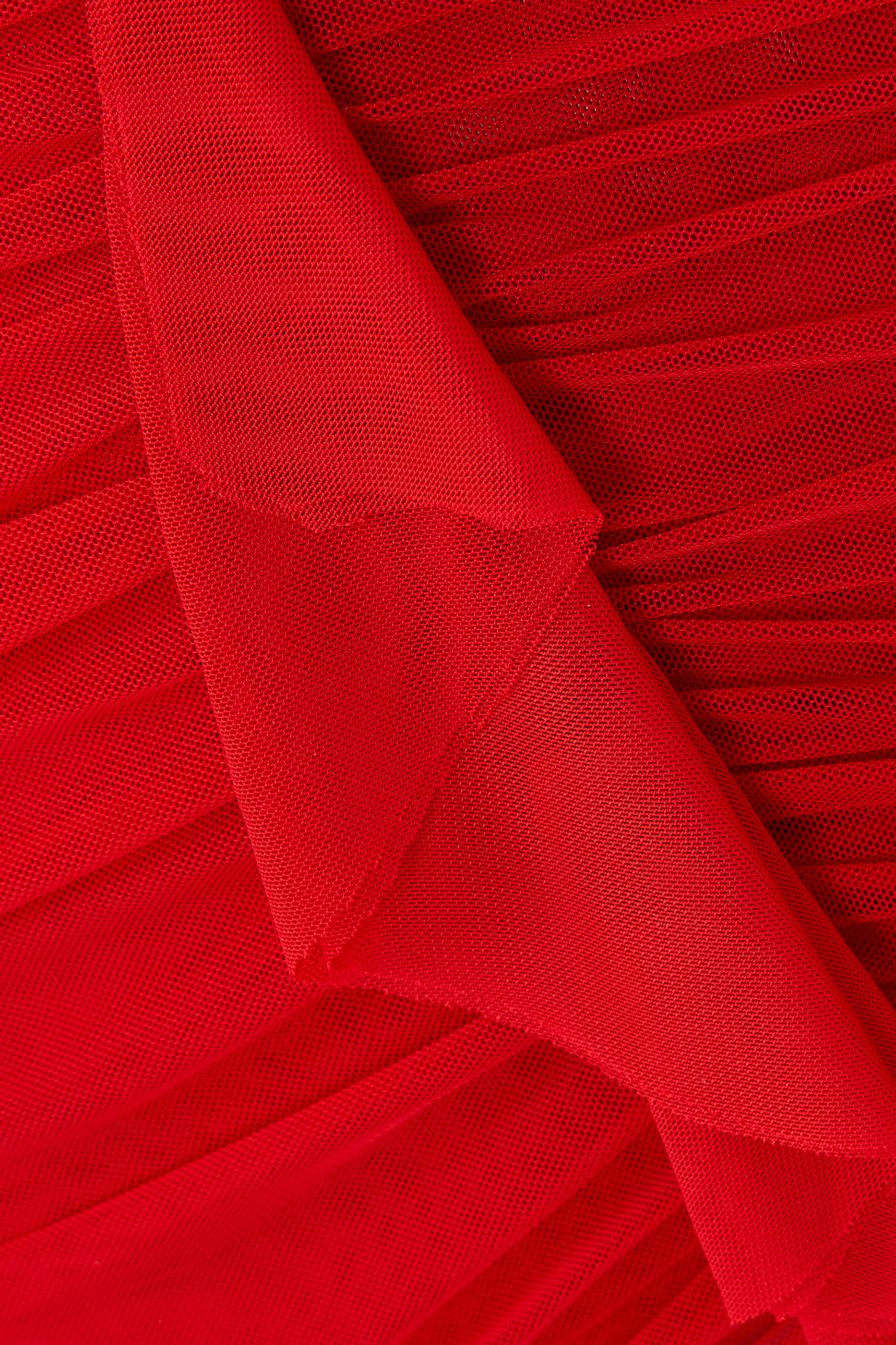 تنورة طويلة بكشكش