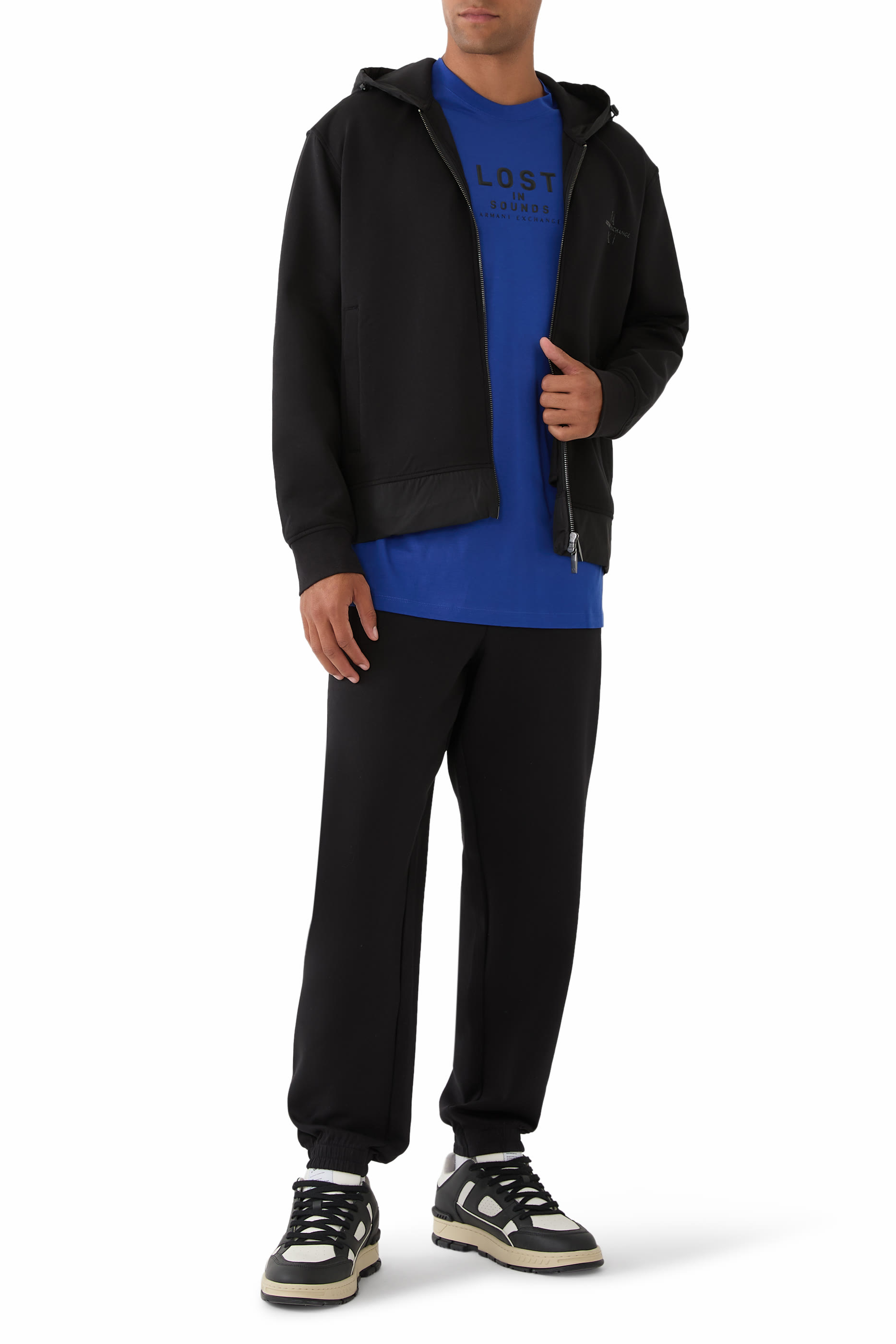 تيشيرت لوست ان ساوند بقصة ضيقة