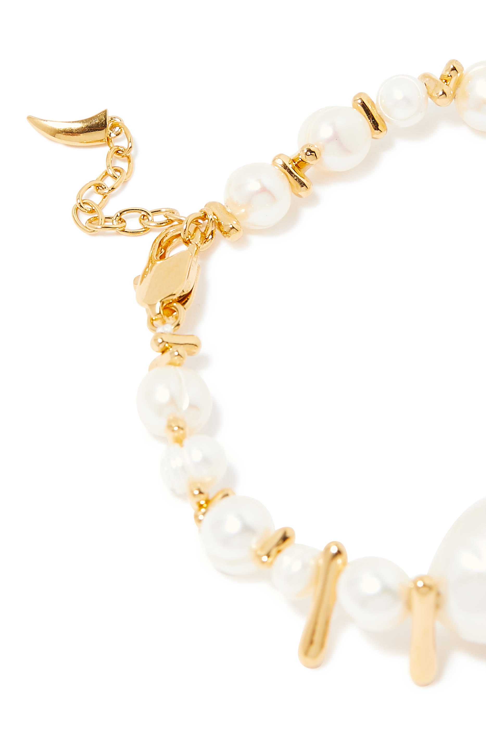 سوار ستيتمنت بخرز ولؤلؤ متنوع