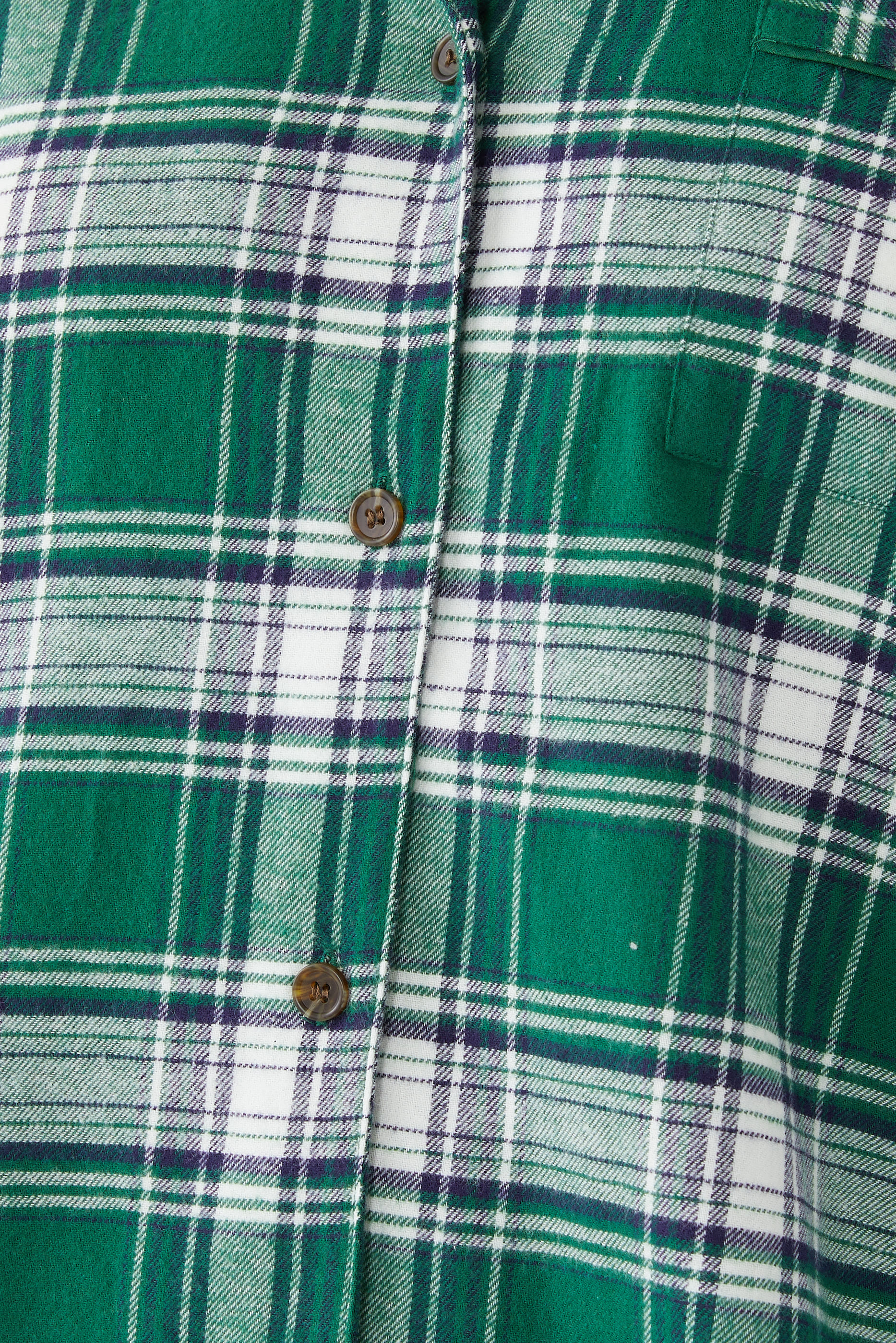 طقم بيجامة بأكمام طويلة فلانيل