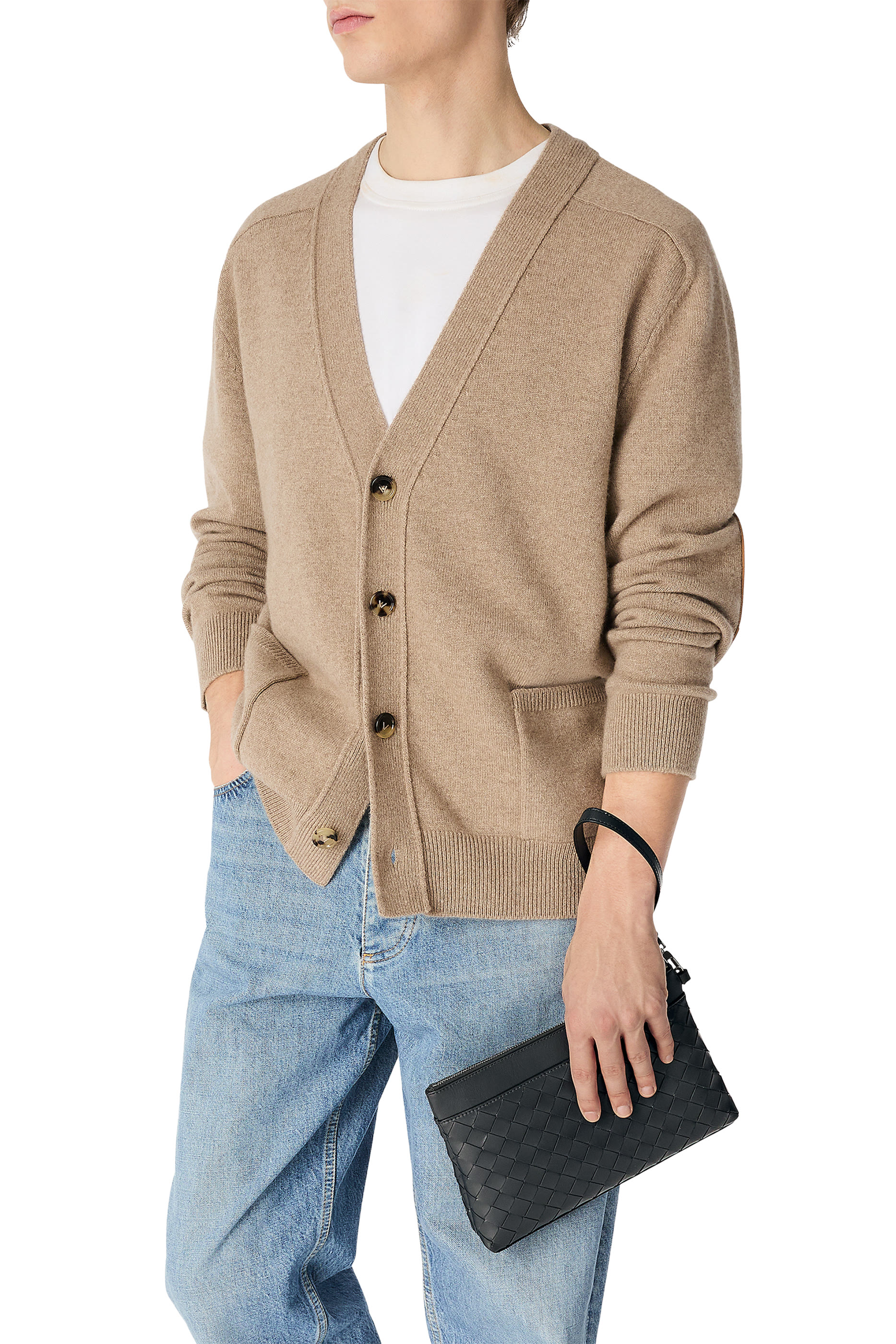 حقيبة صغيرة بريسم بتصميم مجدول