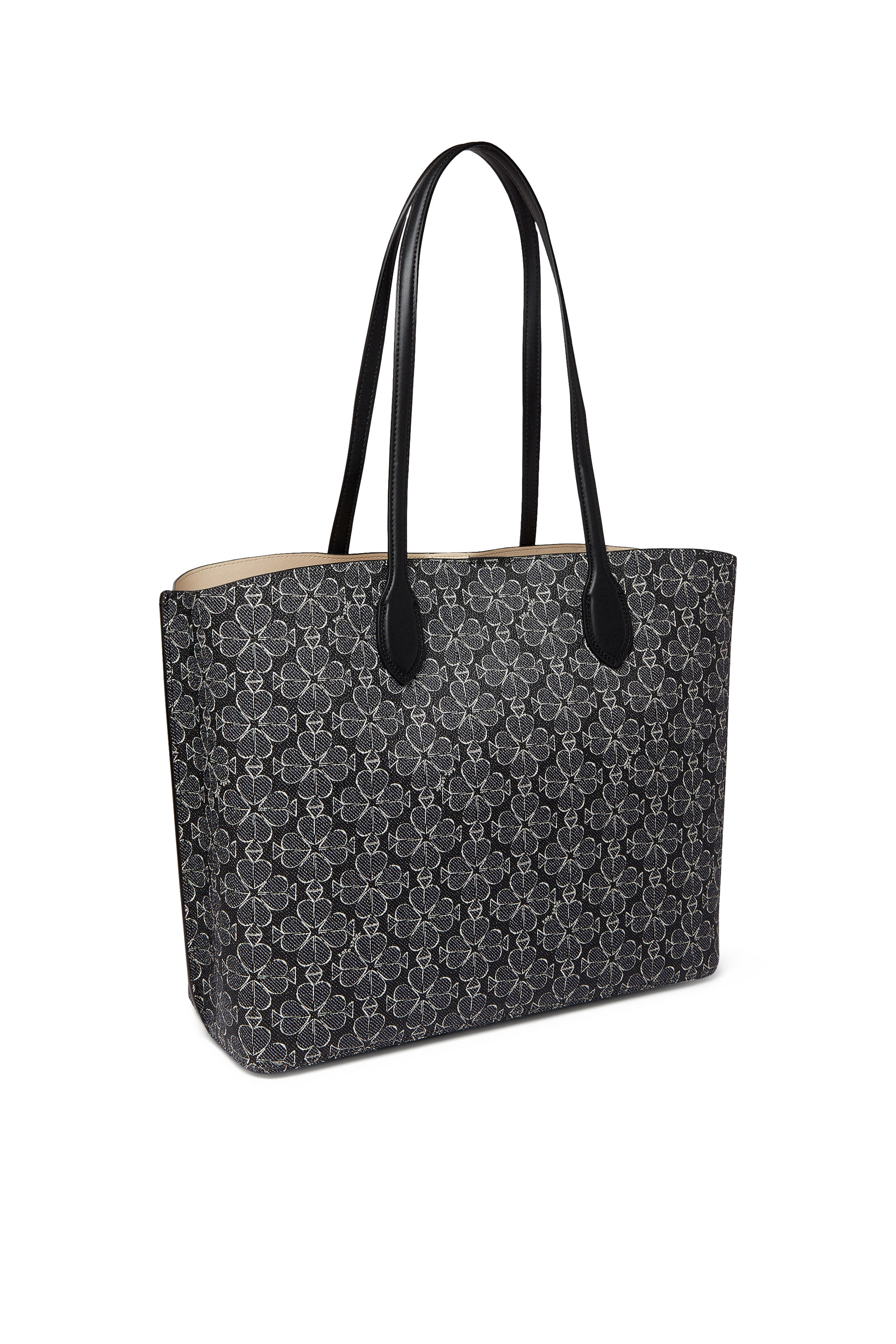 حقيبة يد كروس بودي سويت بنقشة زهور بالشكل البستوني