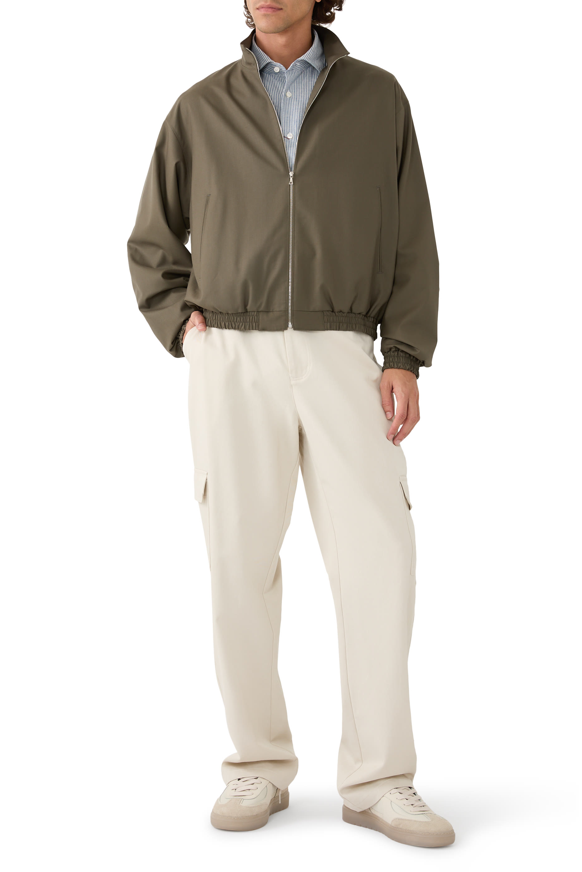 قميص غلانشيرت بقصة عادية قطن