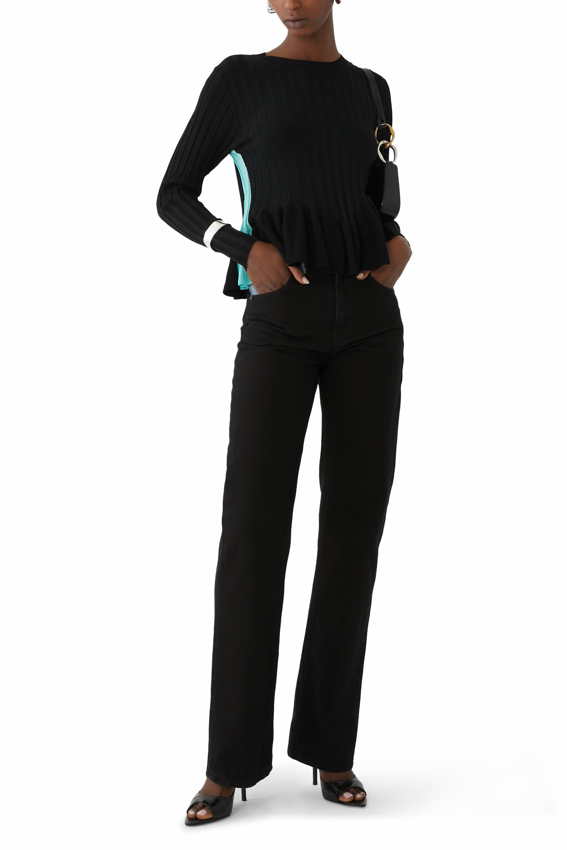 كنزة داكوتا بأكمام طويلة