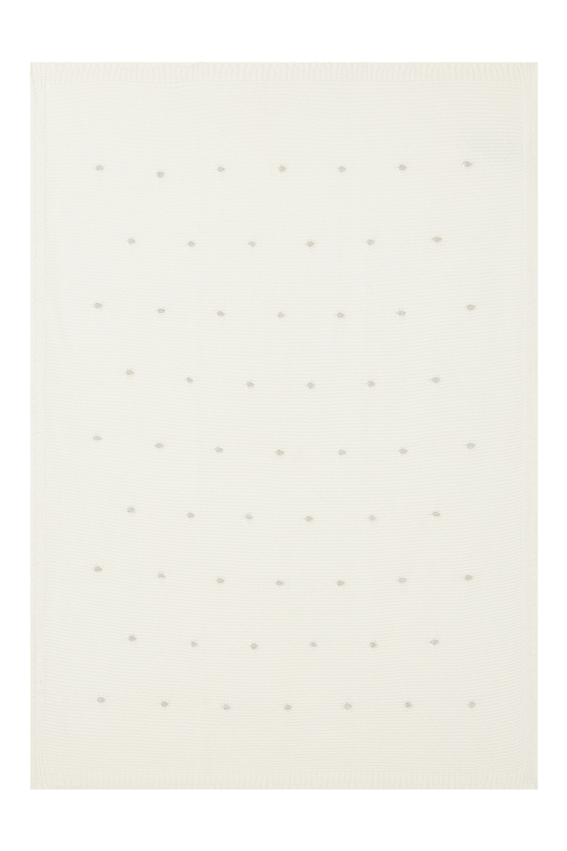 بطانية مطرزة بنقاط للأطفال