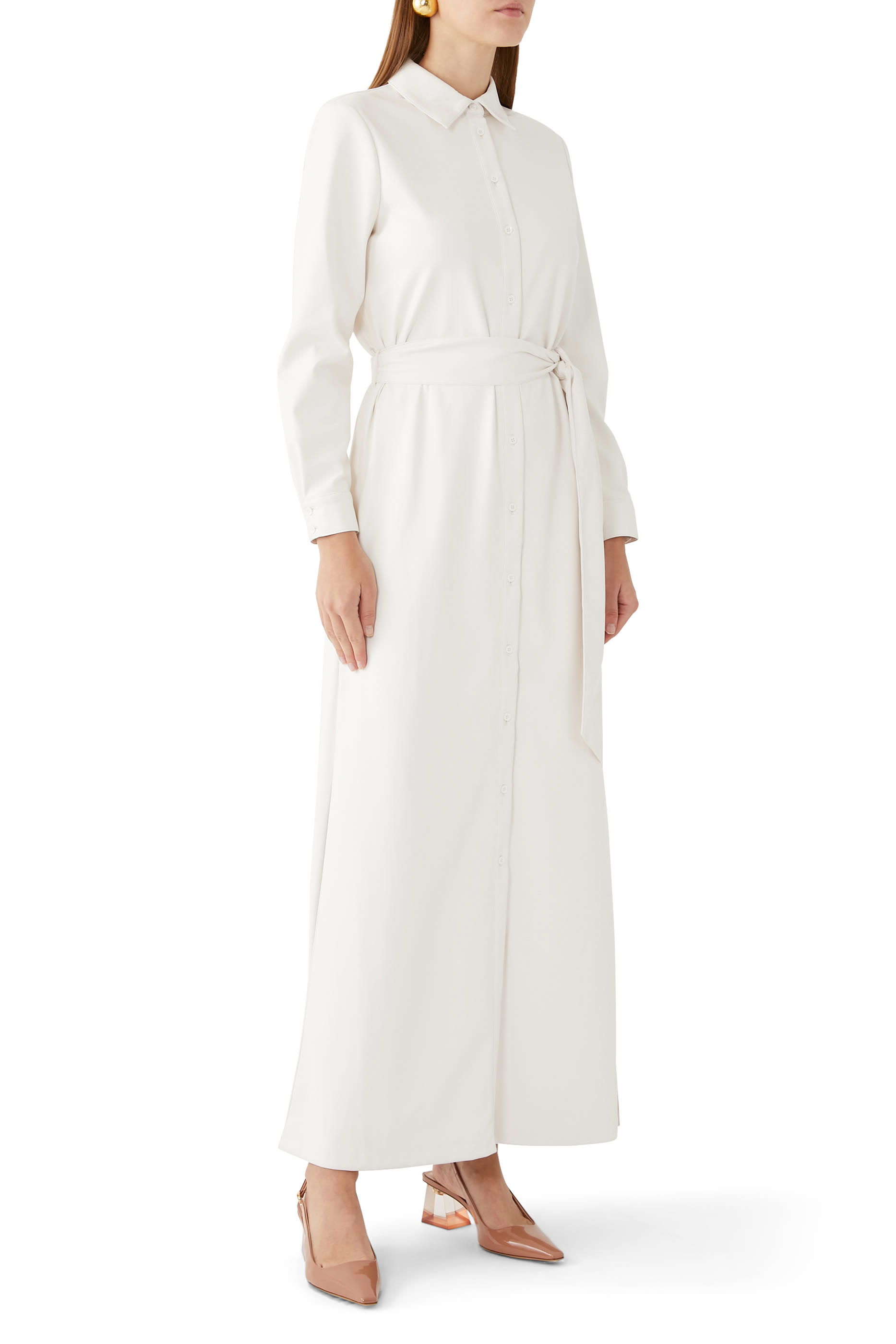 صندل كوزميك 55 بكعب شفاف وسير خلفي