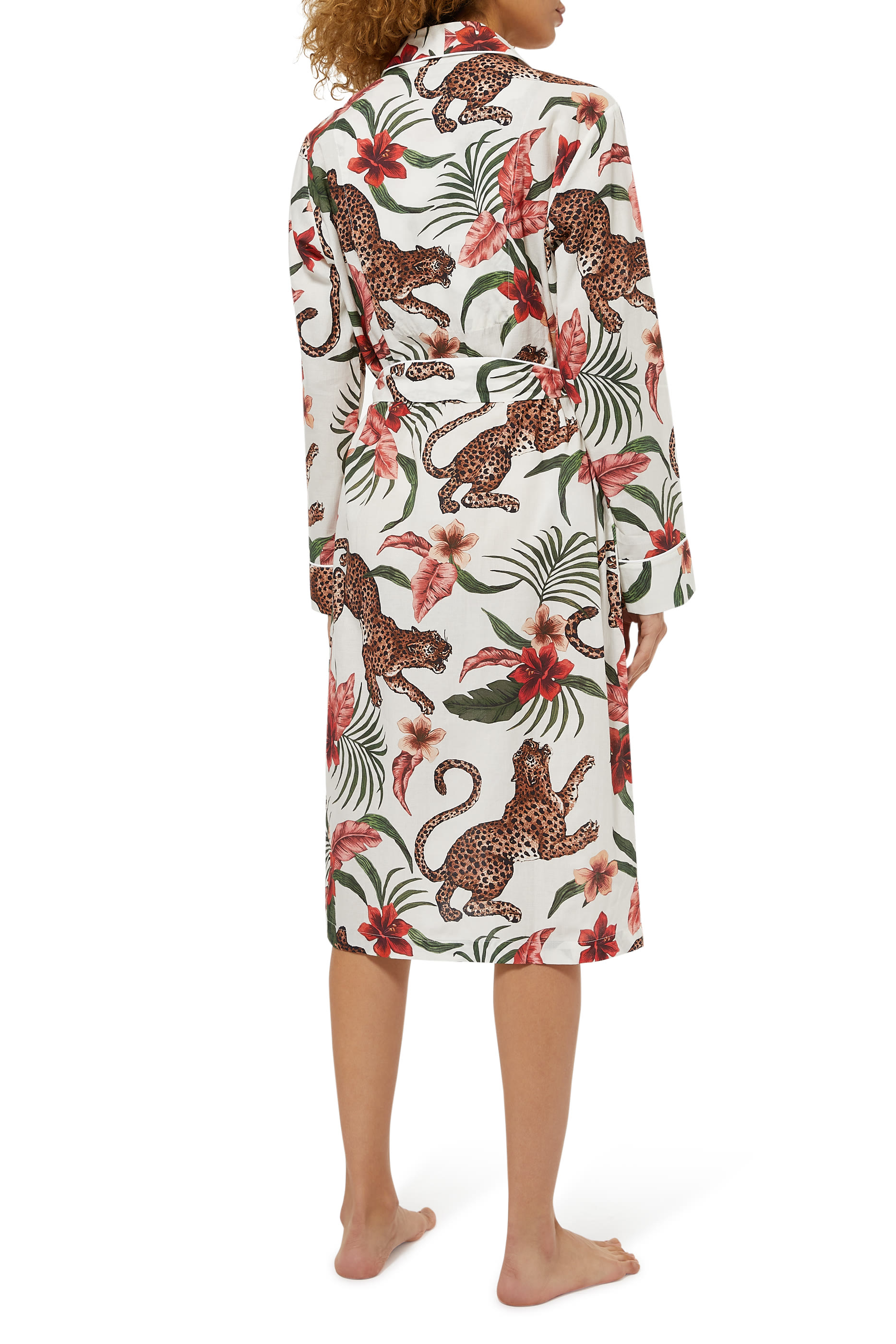 طقم بيجاما قطن بطبعات