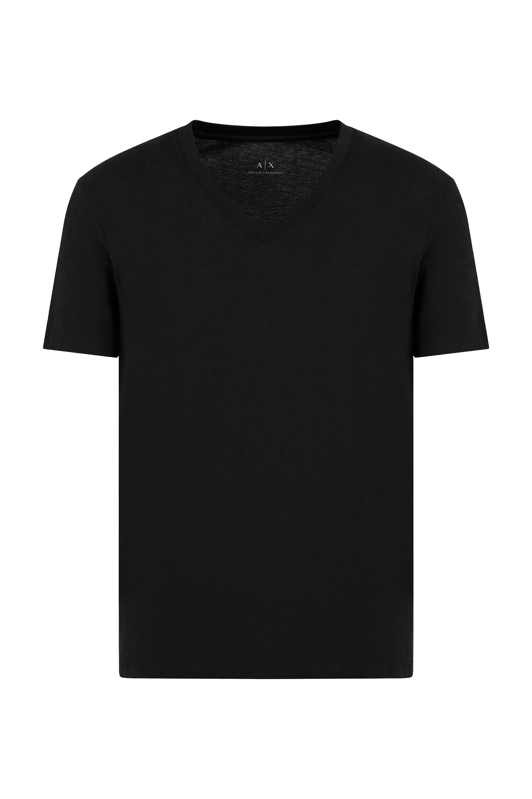 تي شيرت قطن بيما بفتحة رقبة V