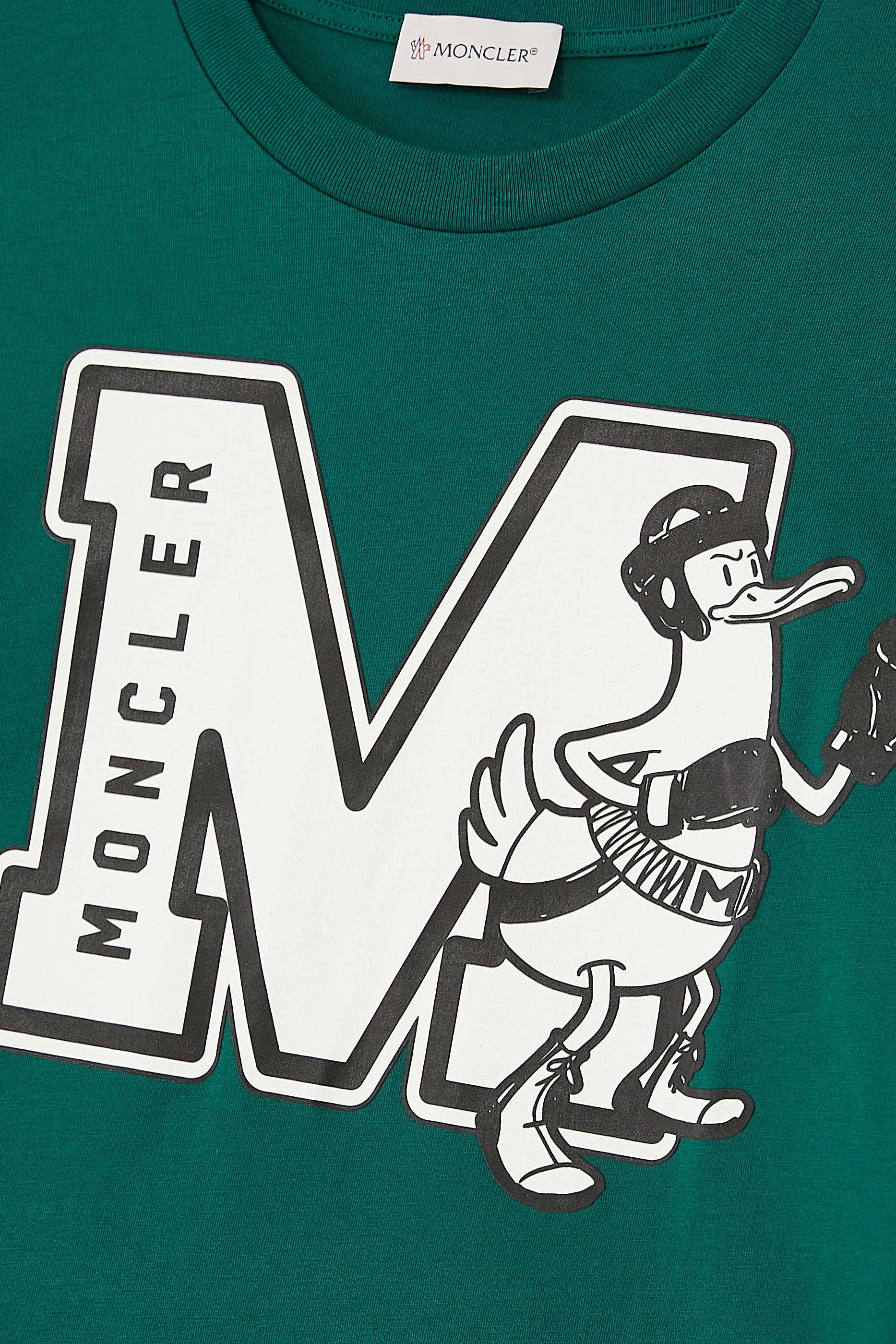 تيشيرت للأطفال بطبعة بطة قطن