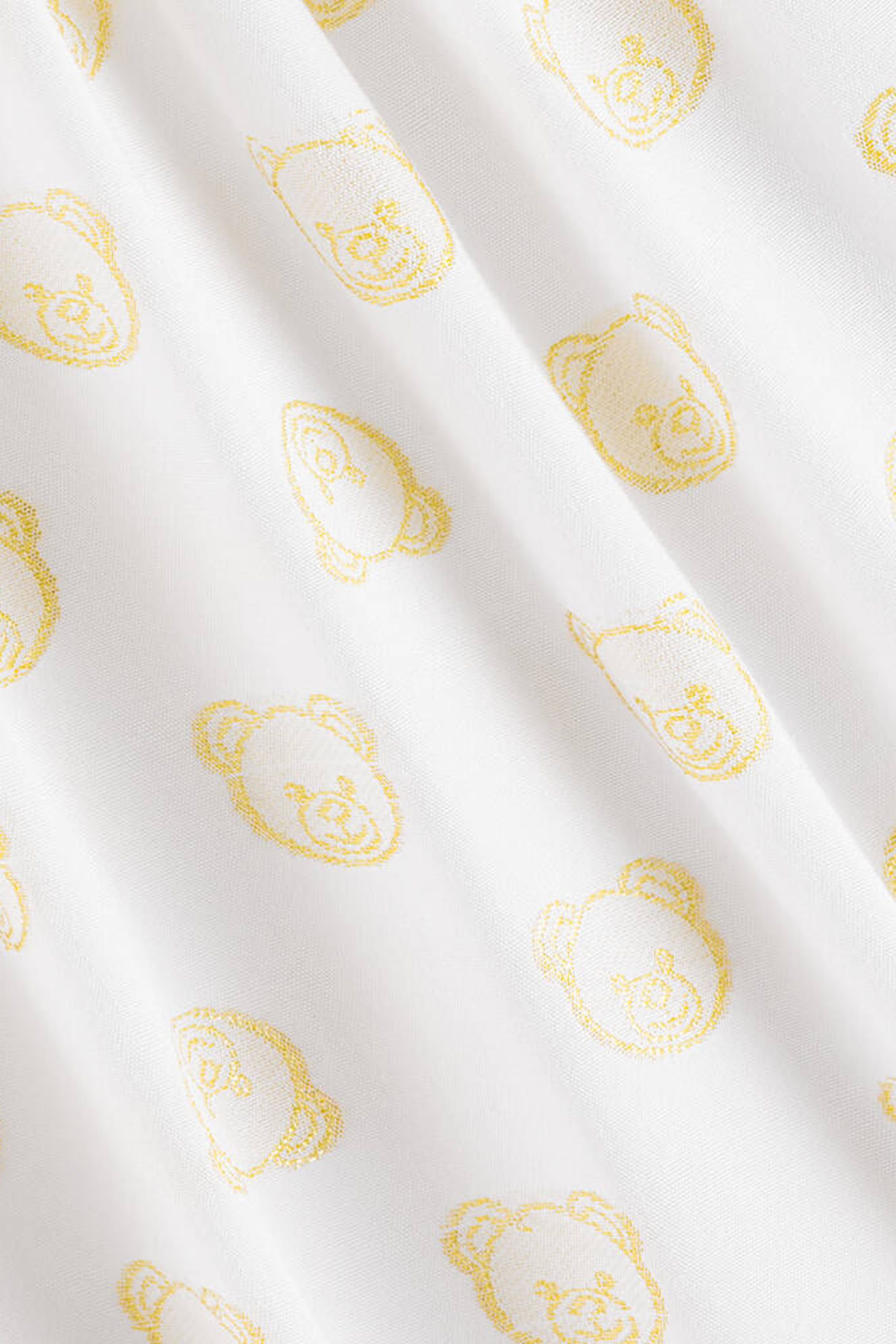 فستان بطبعة الدب تيدي للأطفال