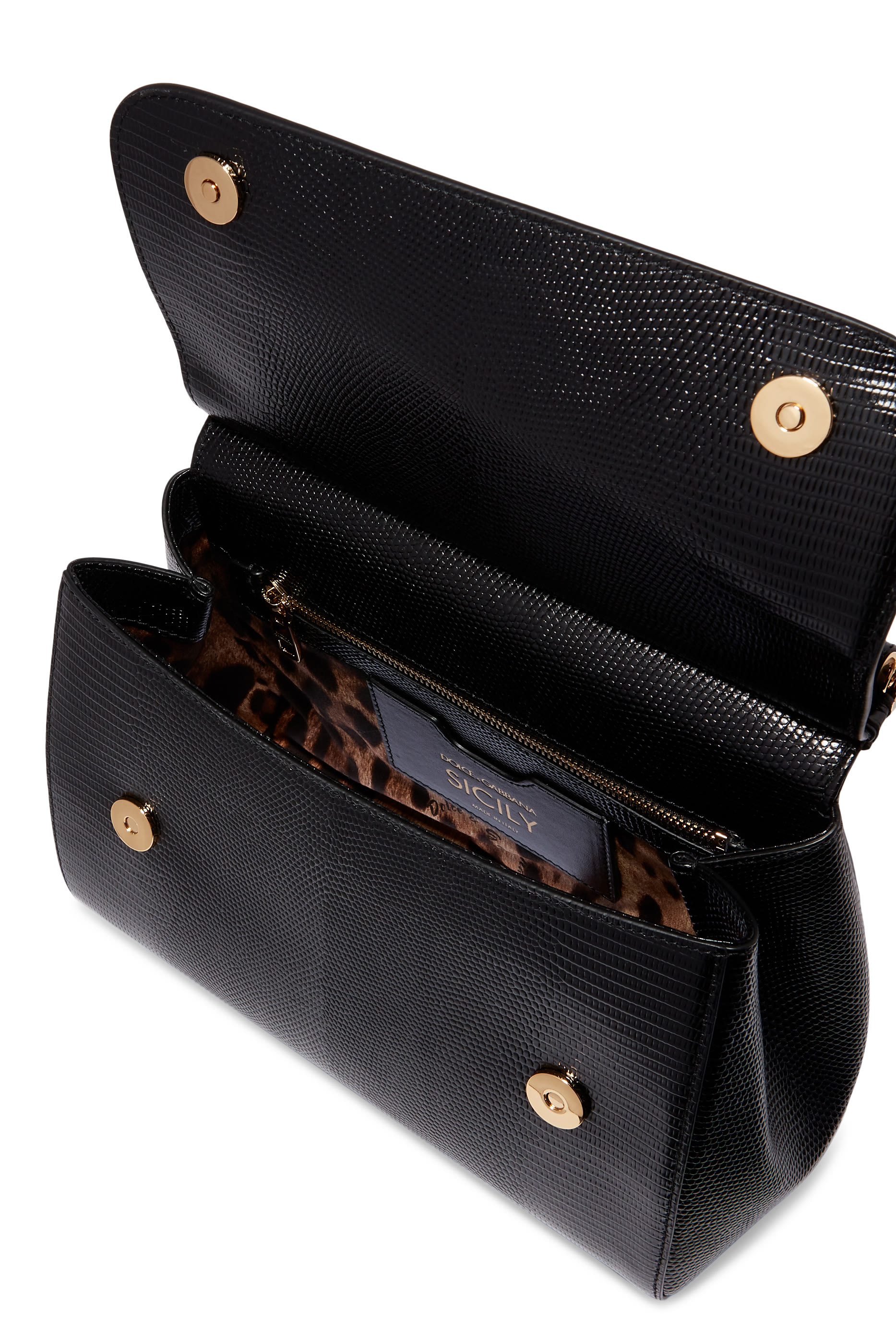 حقيبة ميس سيسيلي صغيرة بيد علوية جلد دوفين