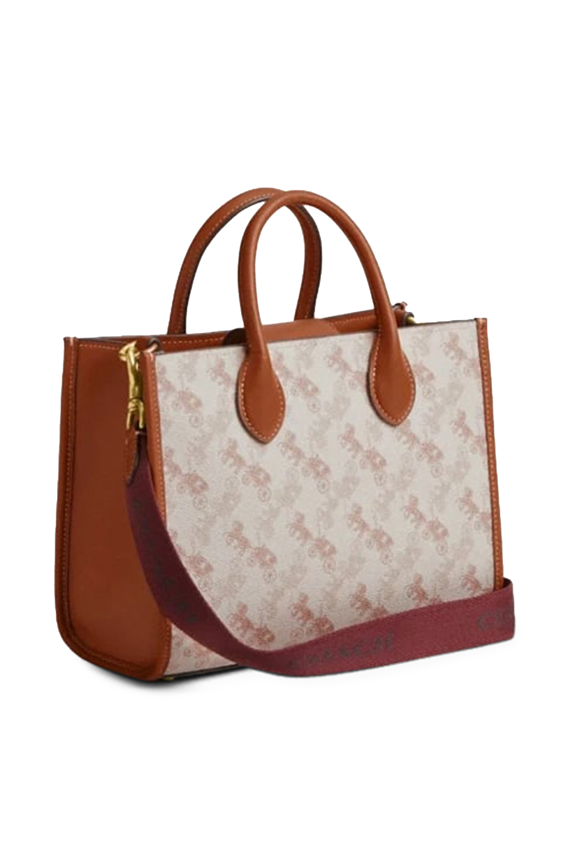 حقيبة يد ايس 26 بطبعة حصان وعربة