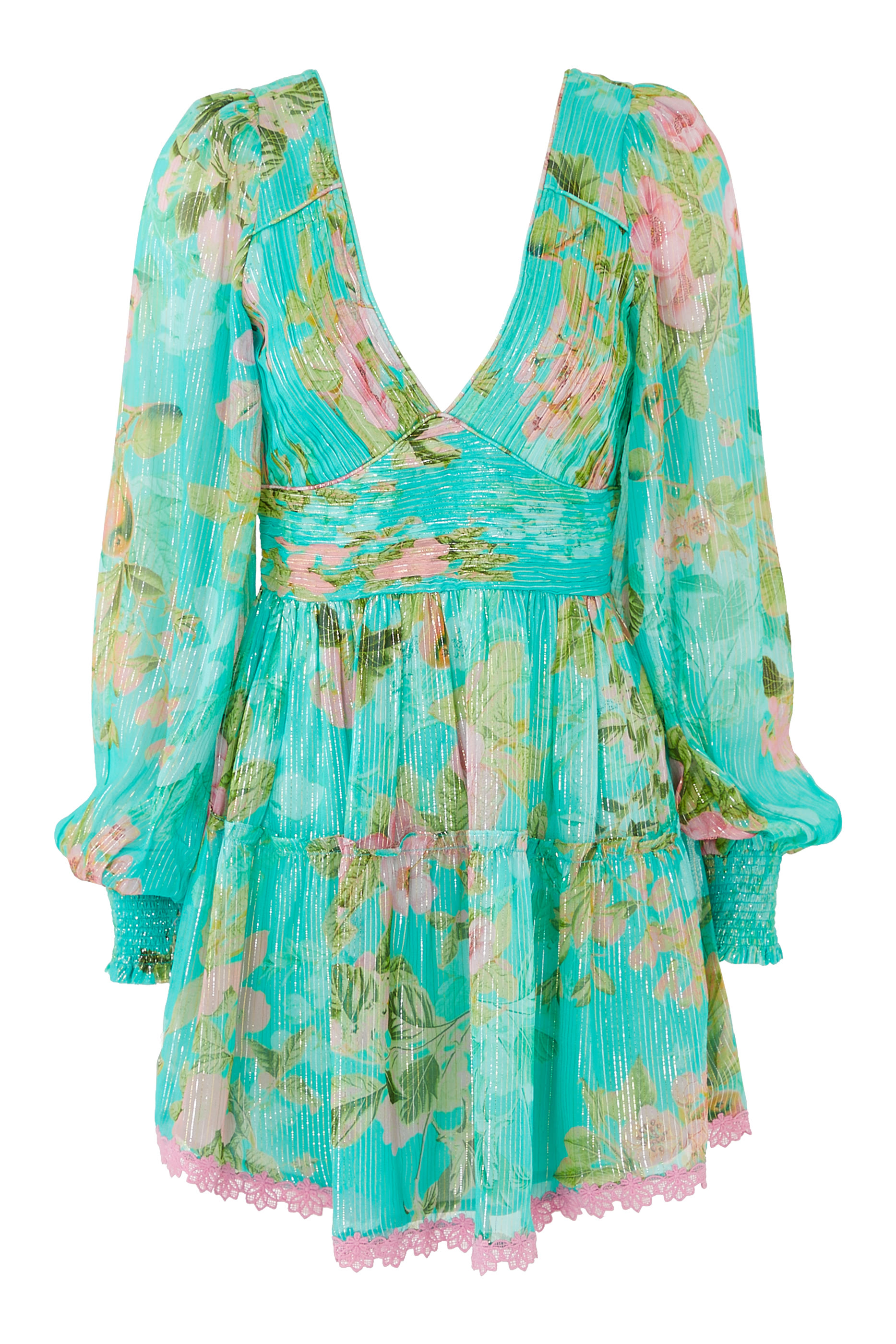 فستان أزرا قصير