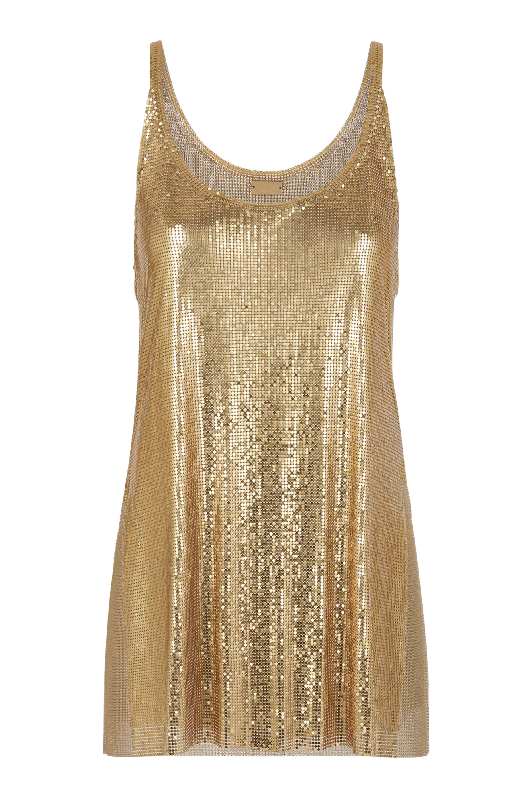 بلوزة بلا أكمام قماش شبكي