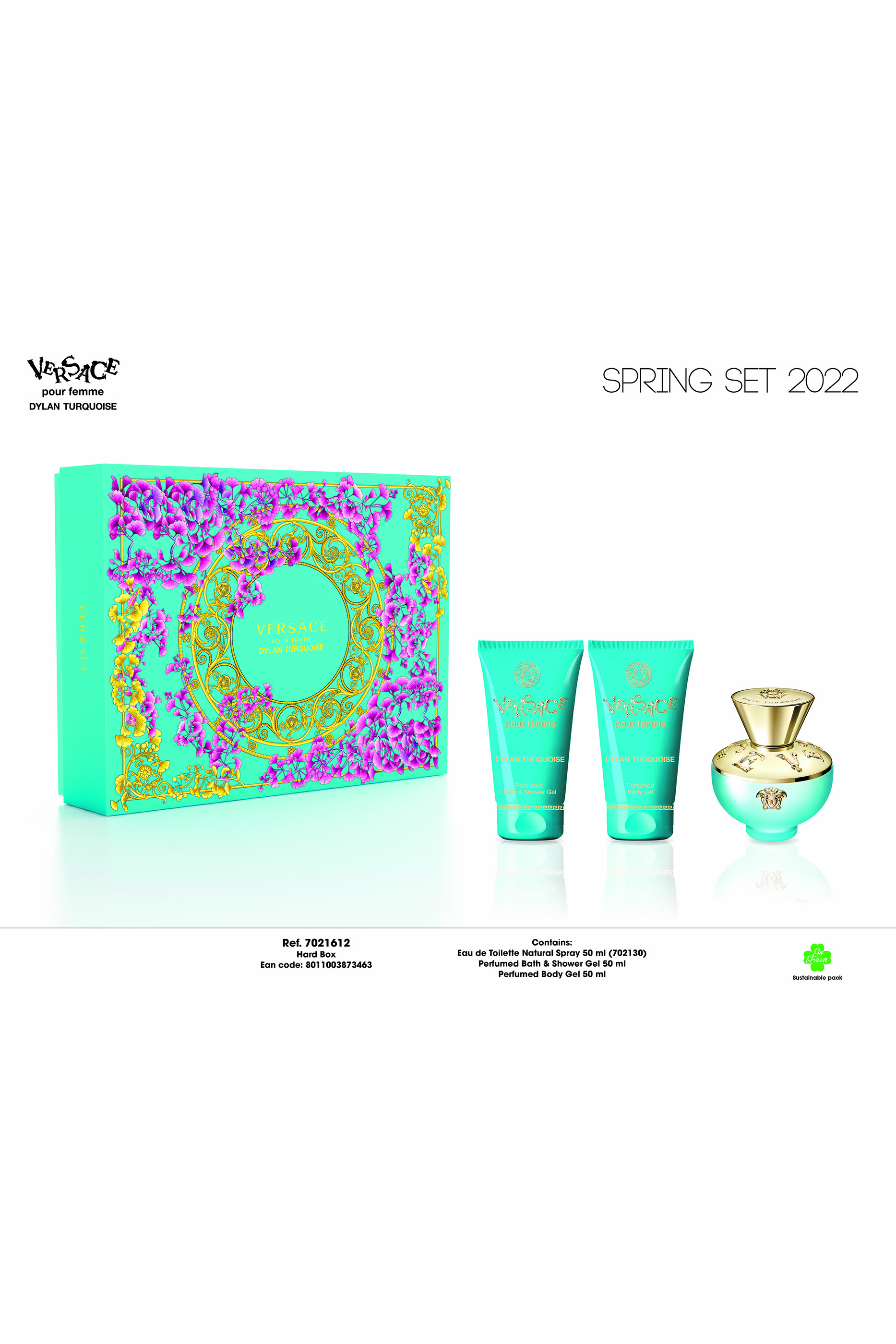 مجموعة هدايا ثلاثية ديلان تركواز