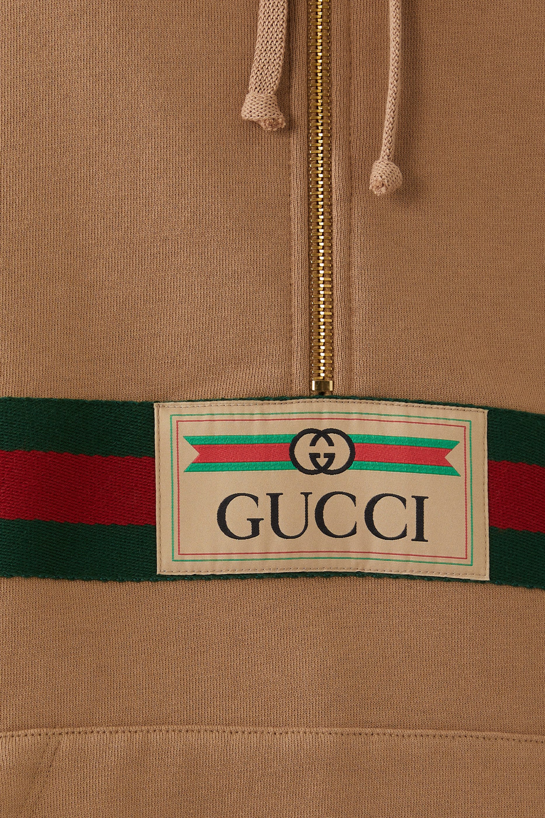 سويت شيرت بغطاء رأس ونصف سحاب