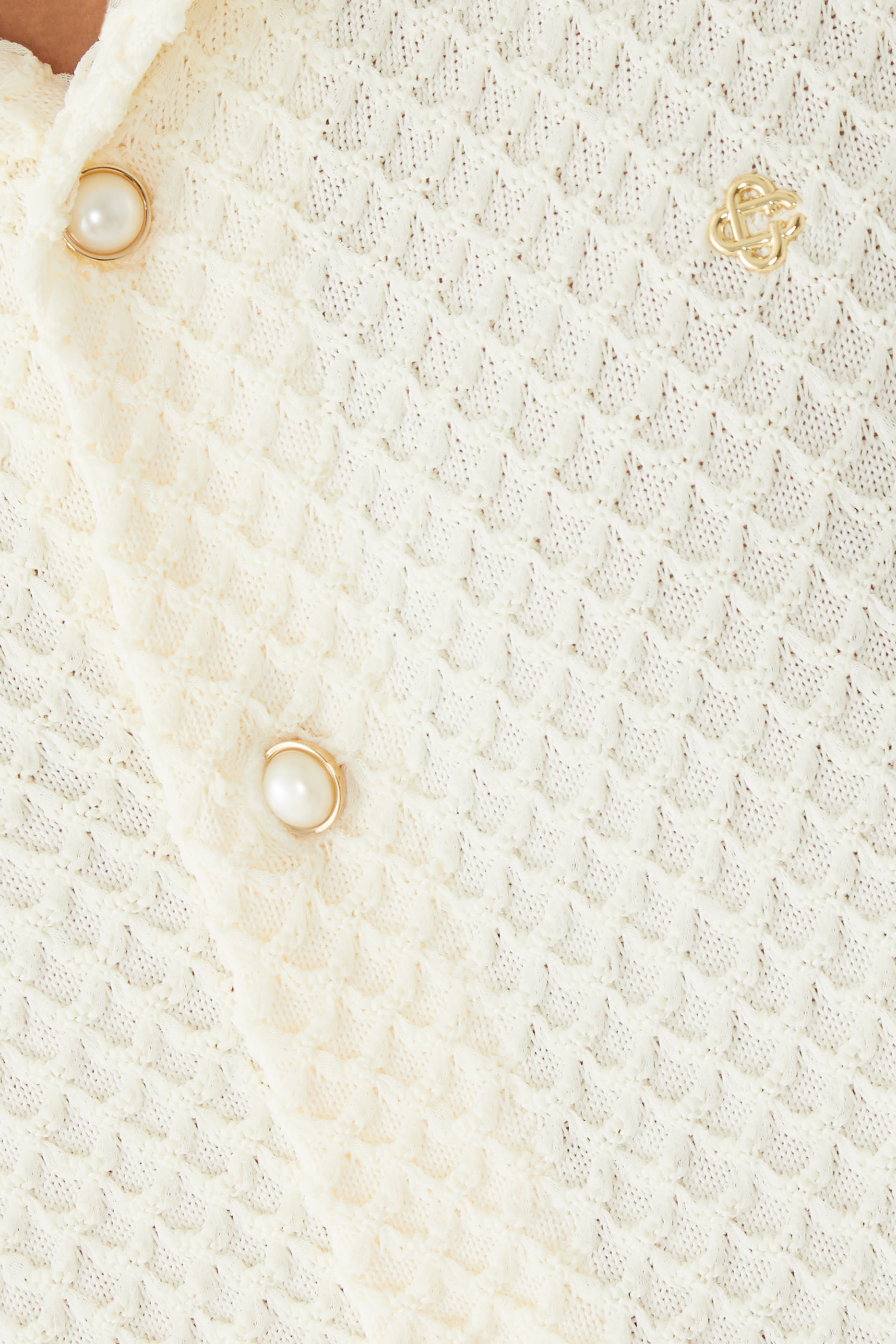 قميص نسيج بارز الملمس